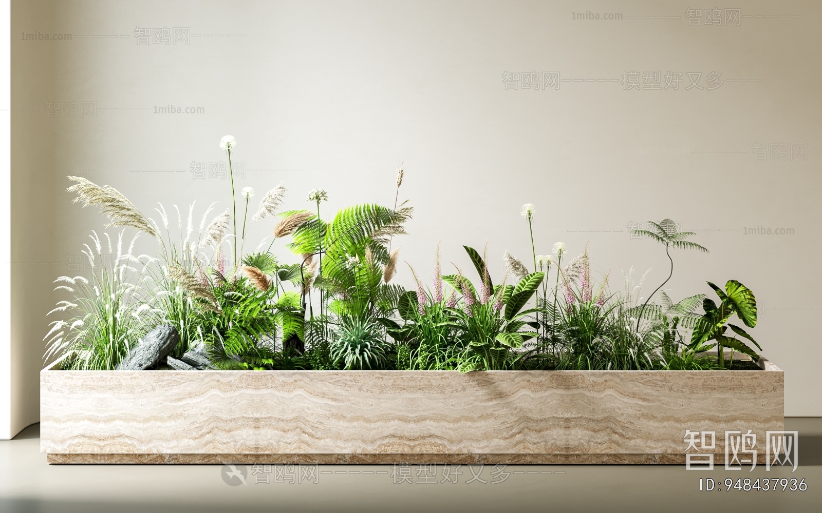 Modern Flower Bed, Flower Bowl, Flower Box