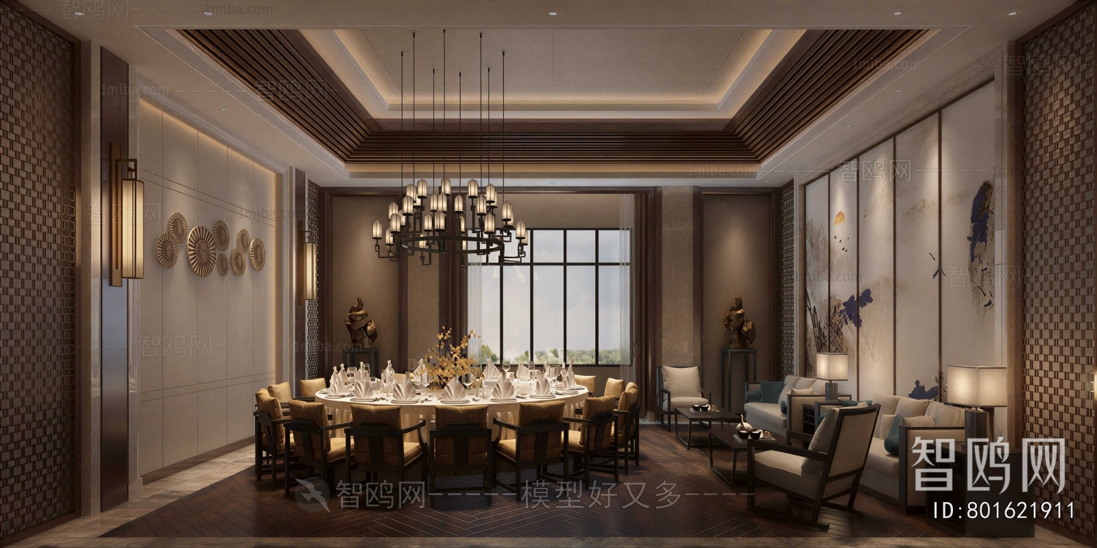 New Chinese Style Restaurant Box