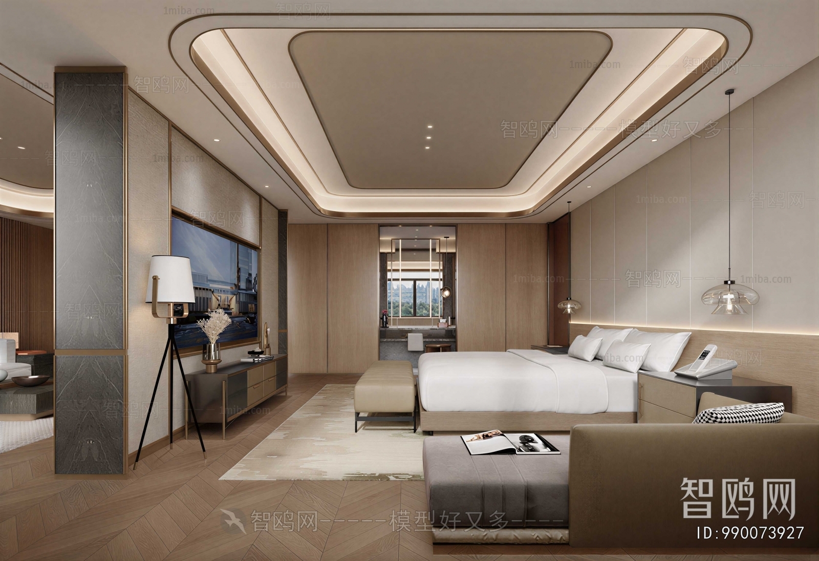 New Chinese Style Guest Room