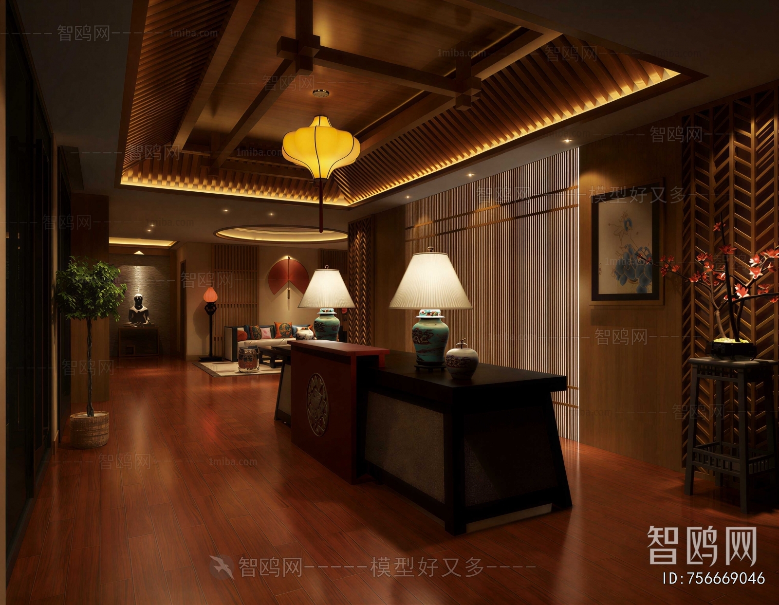 New Chinese Style Club Space