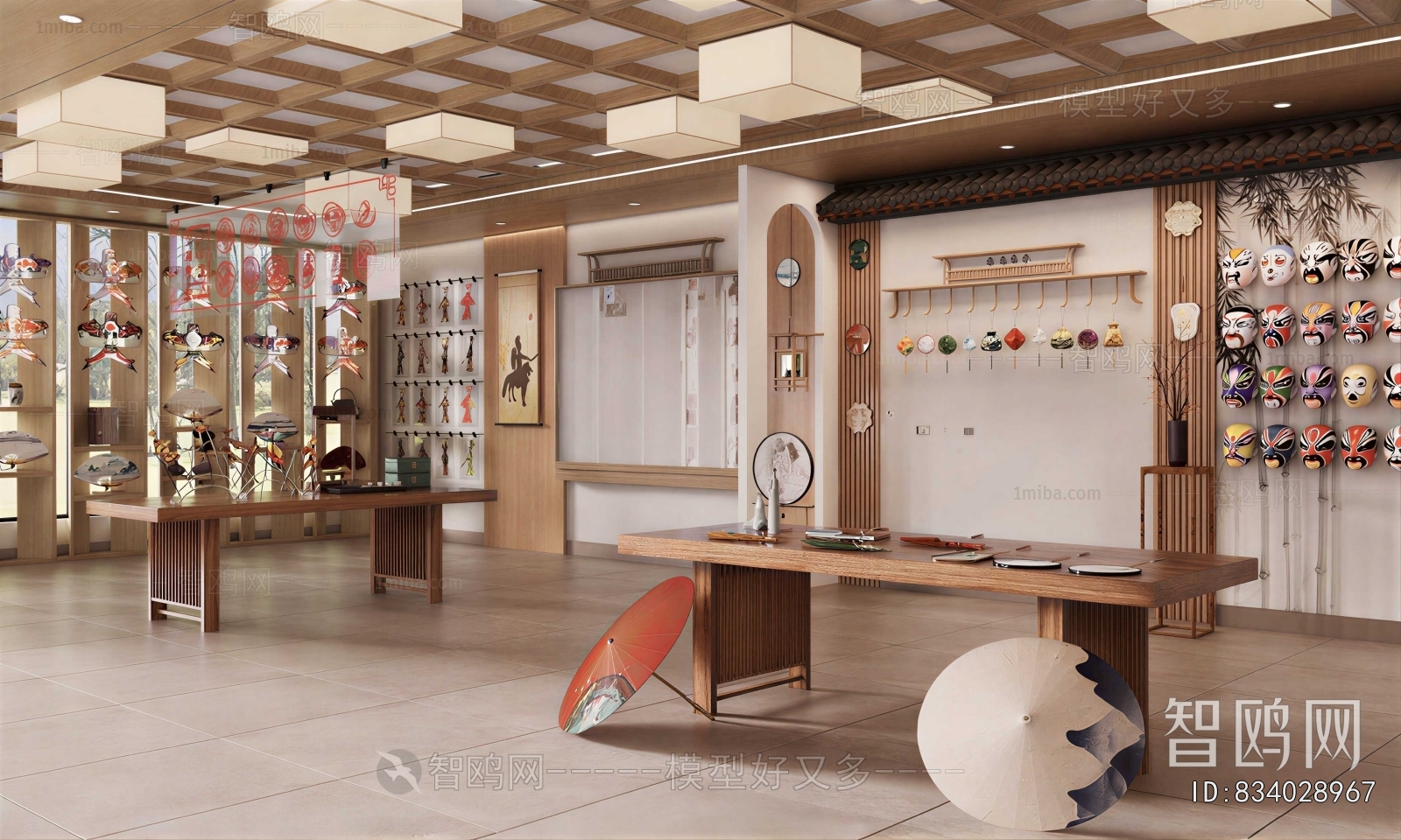 New Chinese Style Exhibition Hall