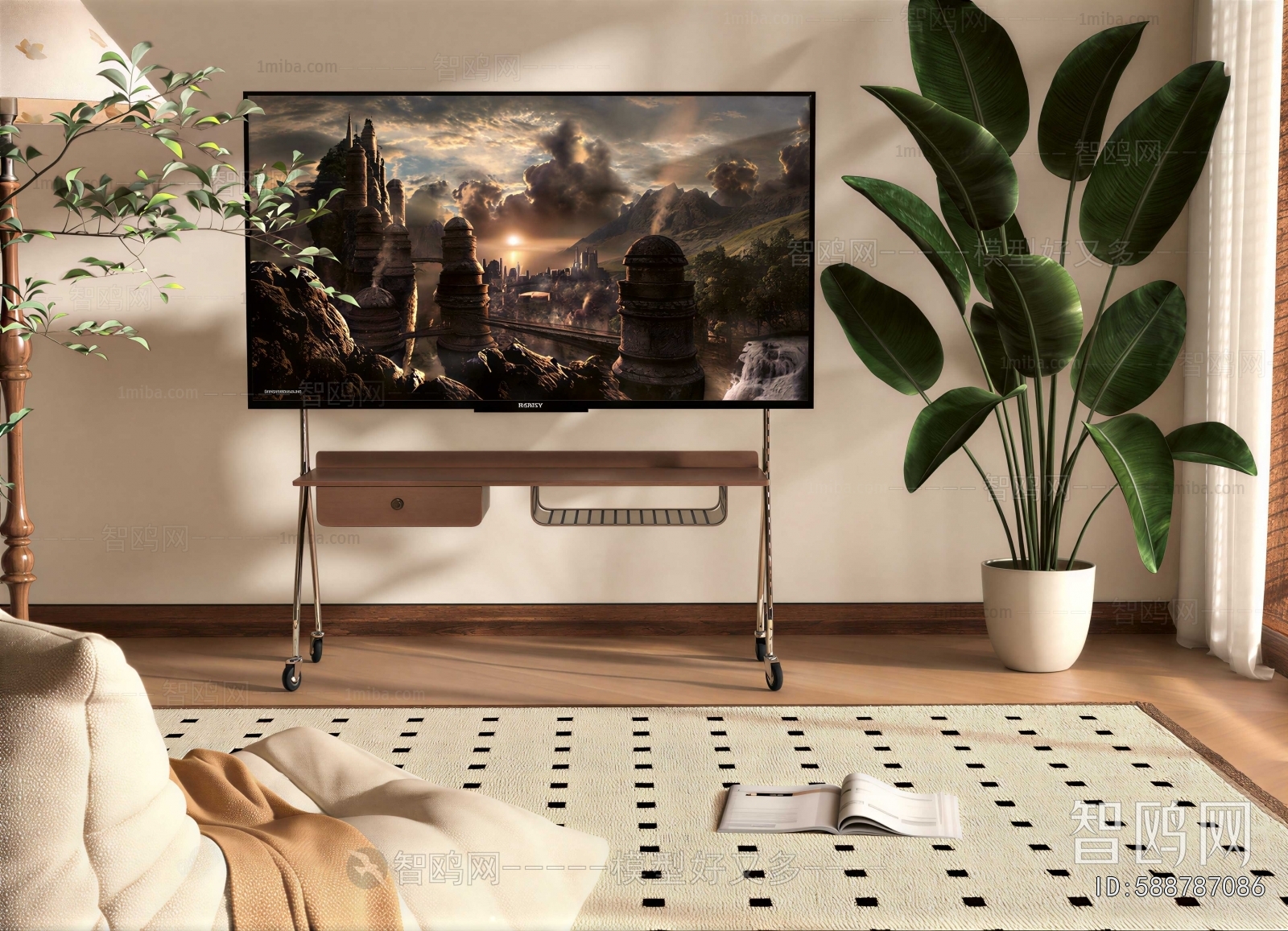 Modern TV Set