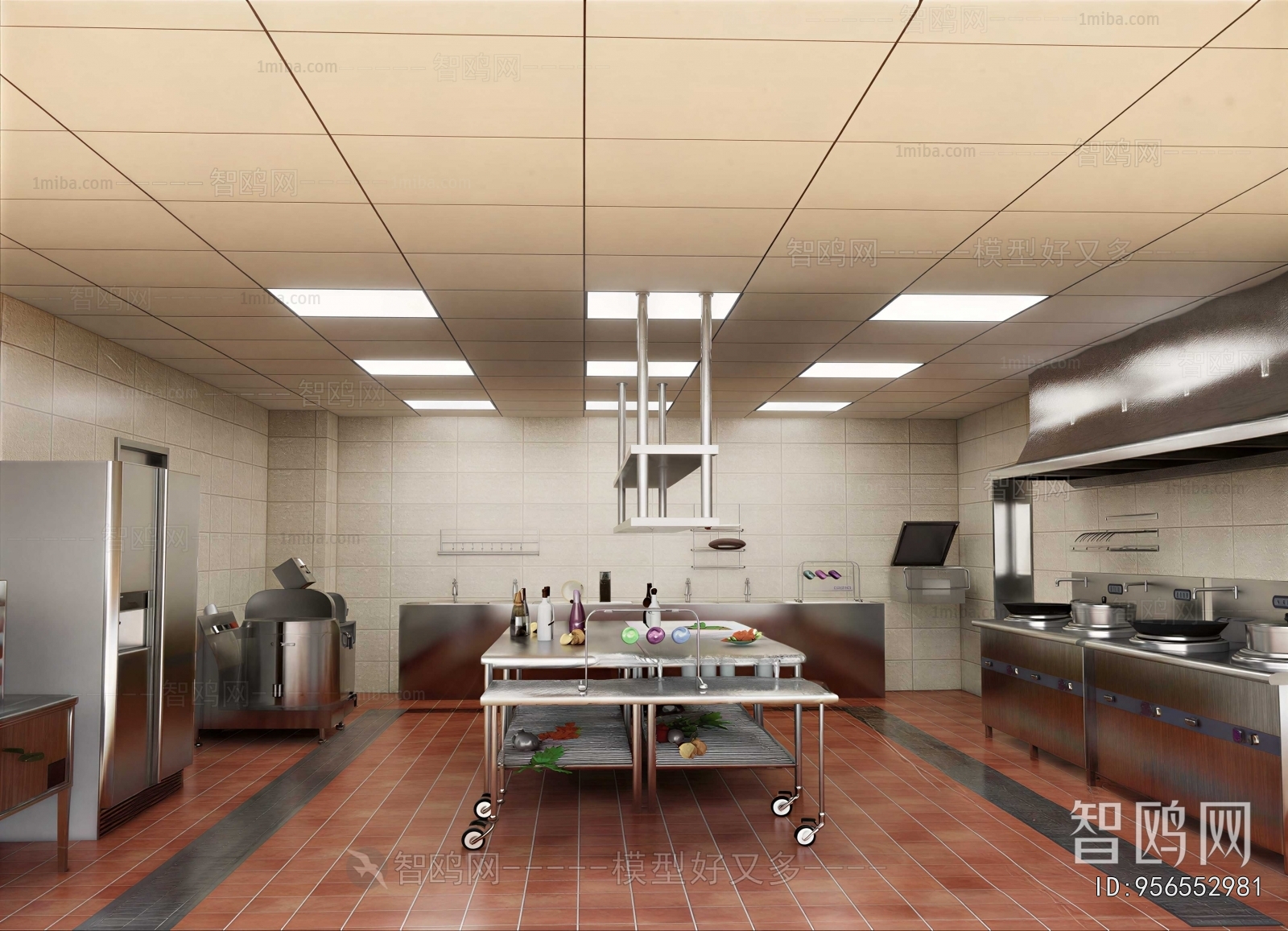 Modern Central Kitchen