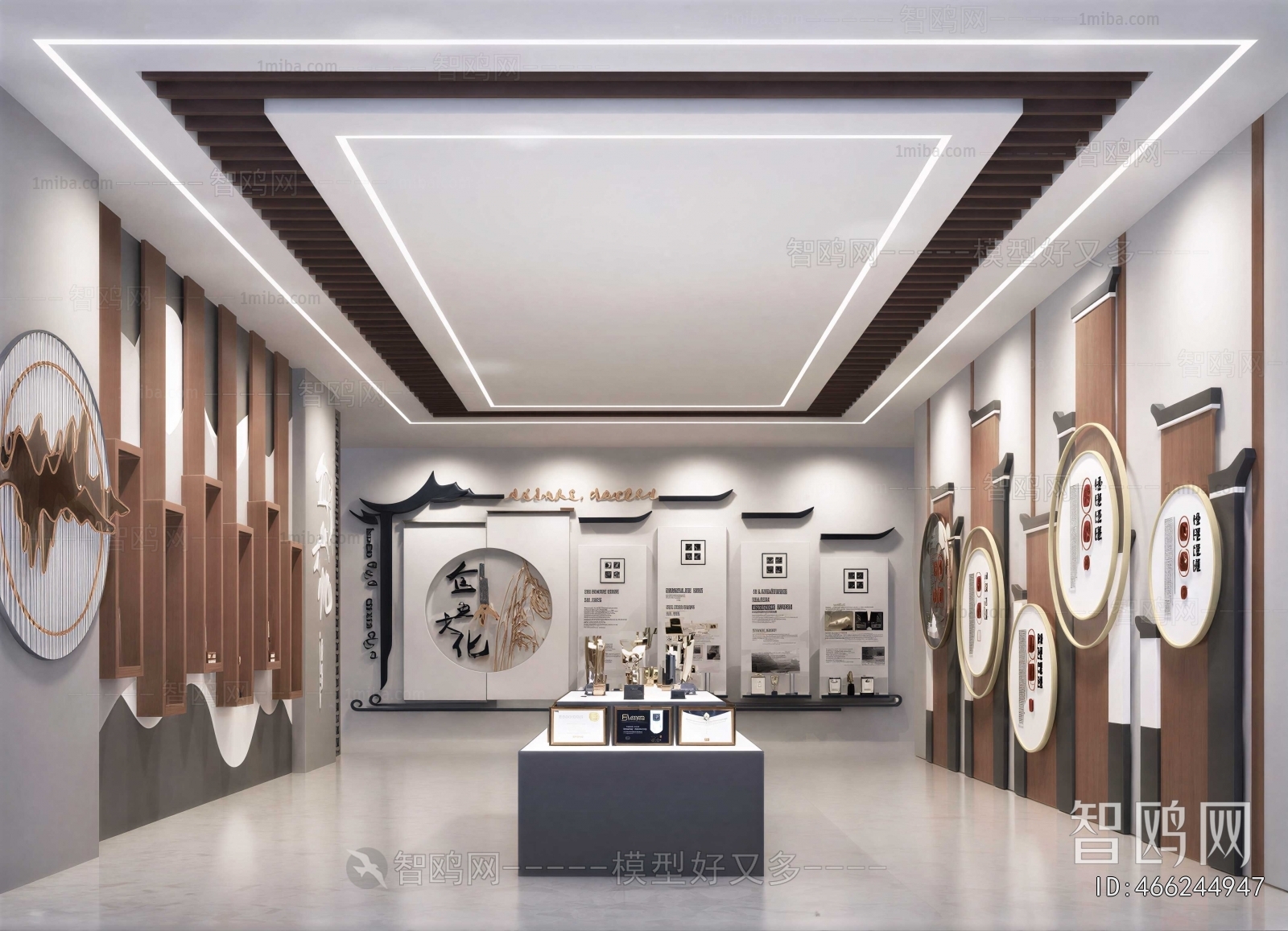 New Chinese Style Exhibition Hall