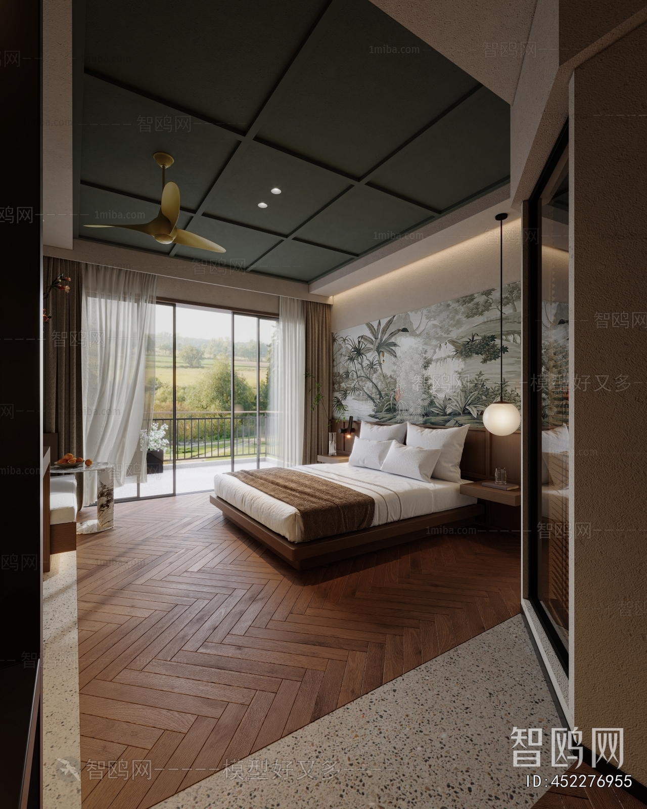 Modern Guest Room