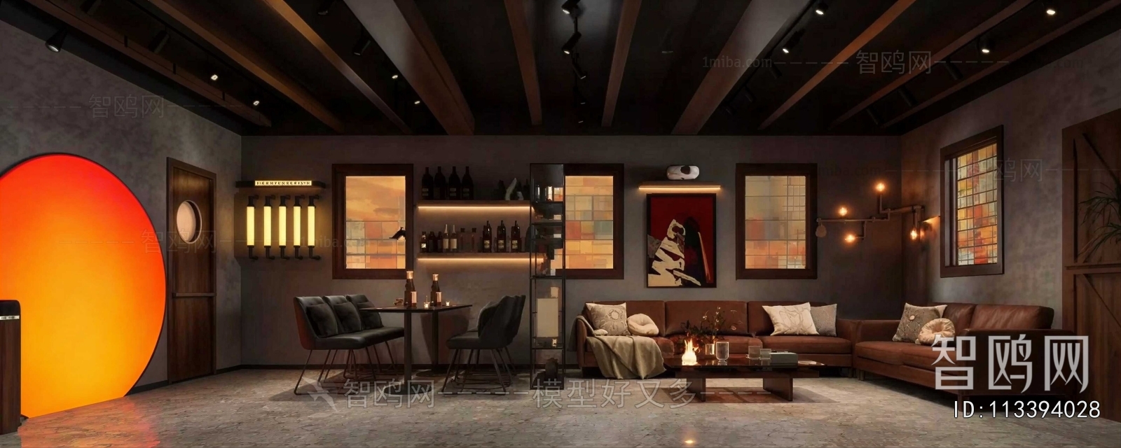 Industrial Style A Living Room