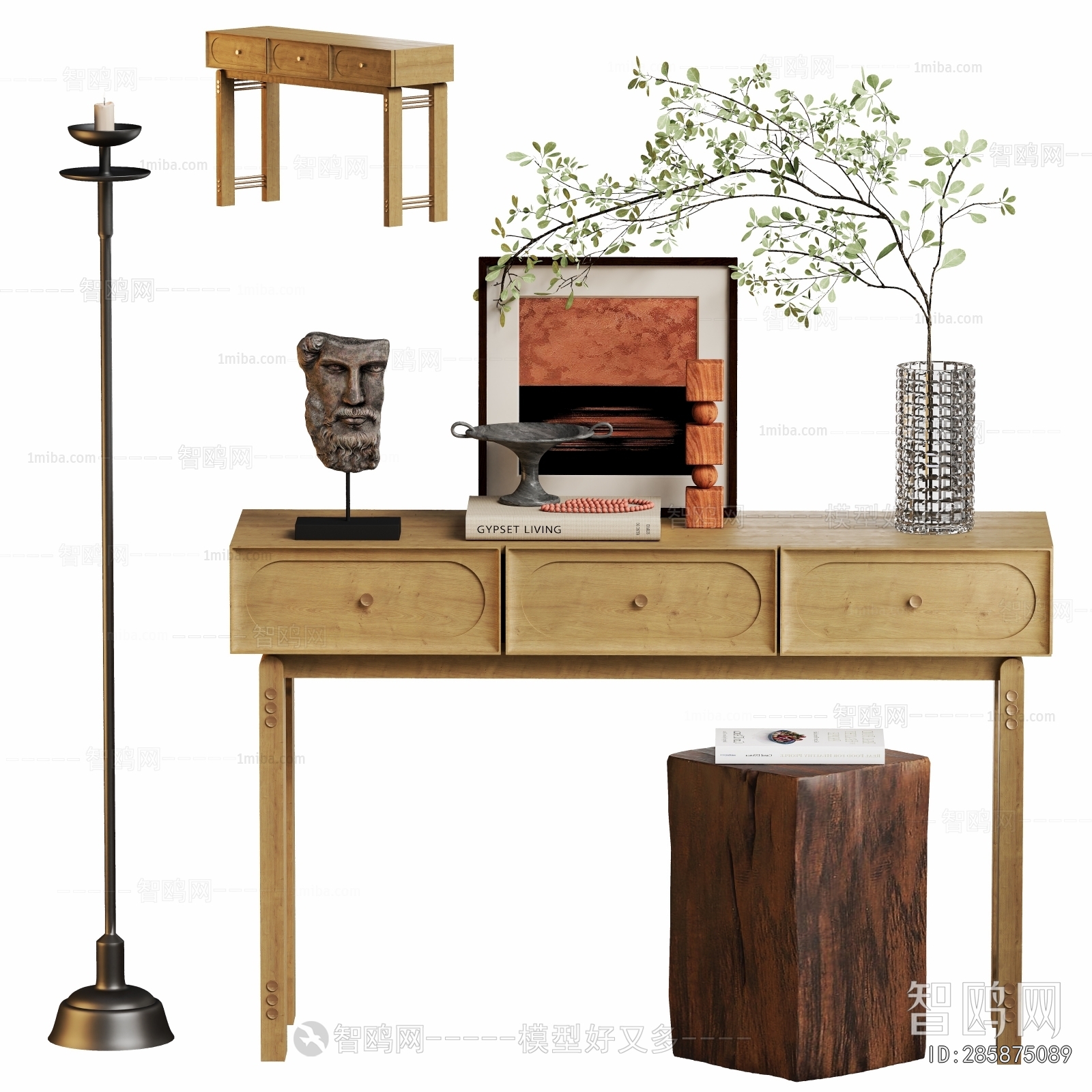 Modern Side Cabinet/Entrance Cabinet