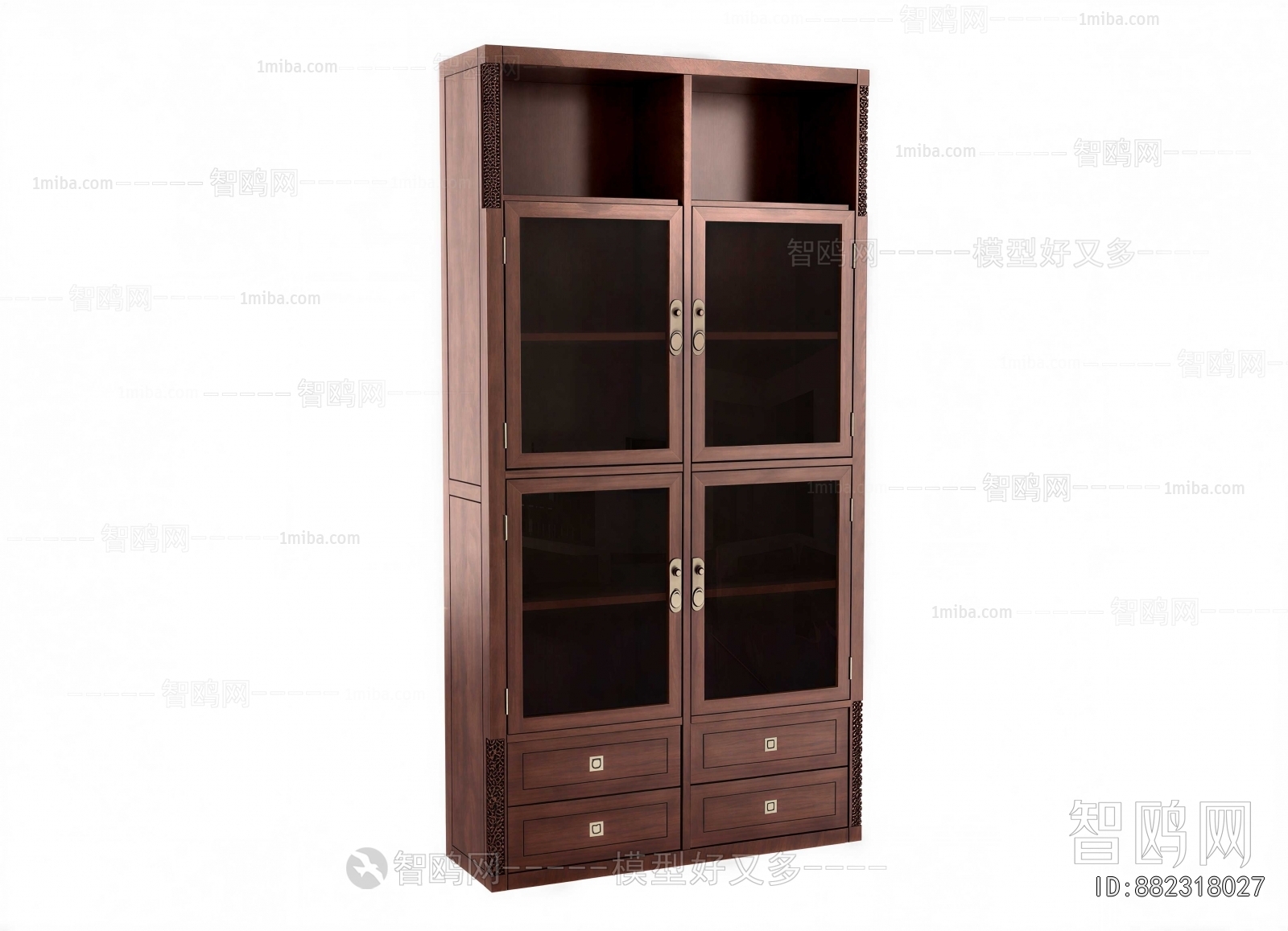New Chinese Style Decorative Cabinet