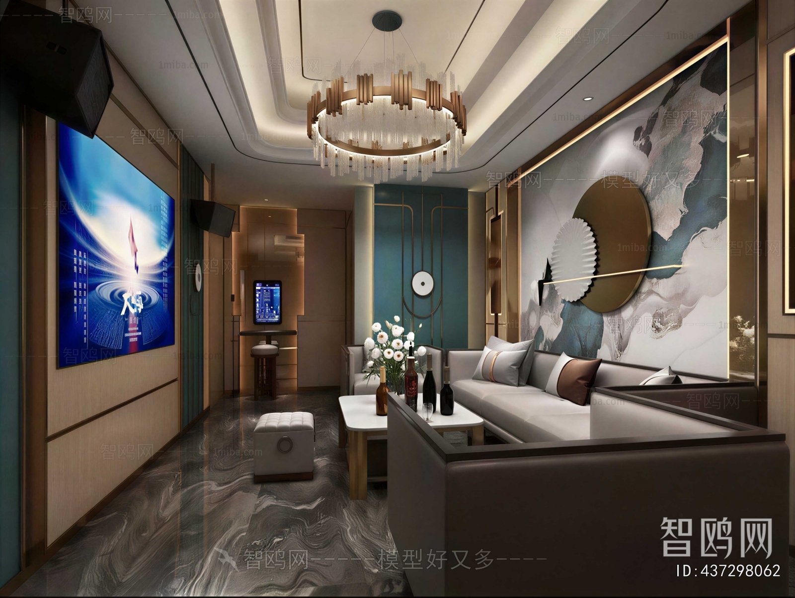 New Chinese Style KTV Box