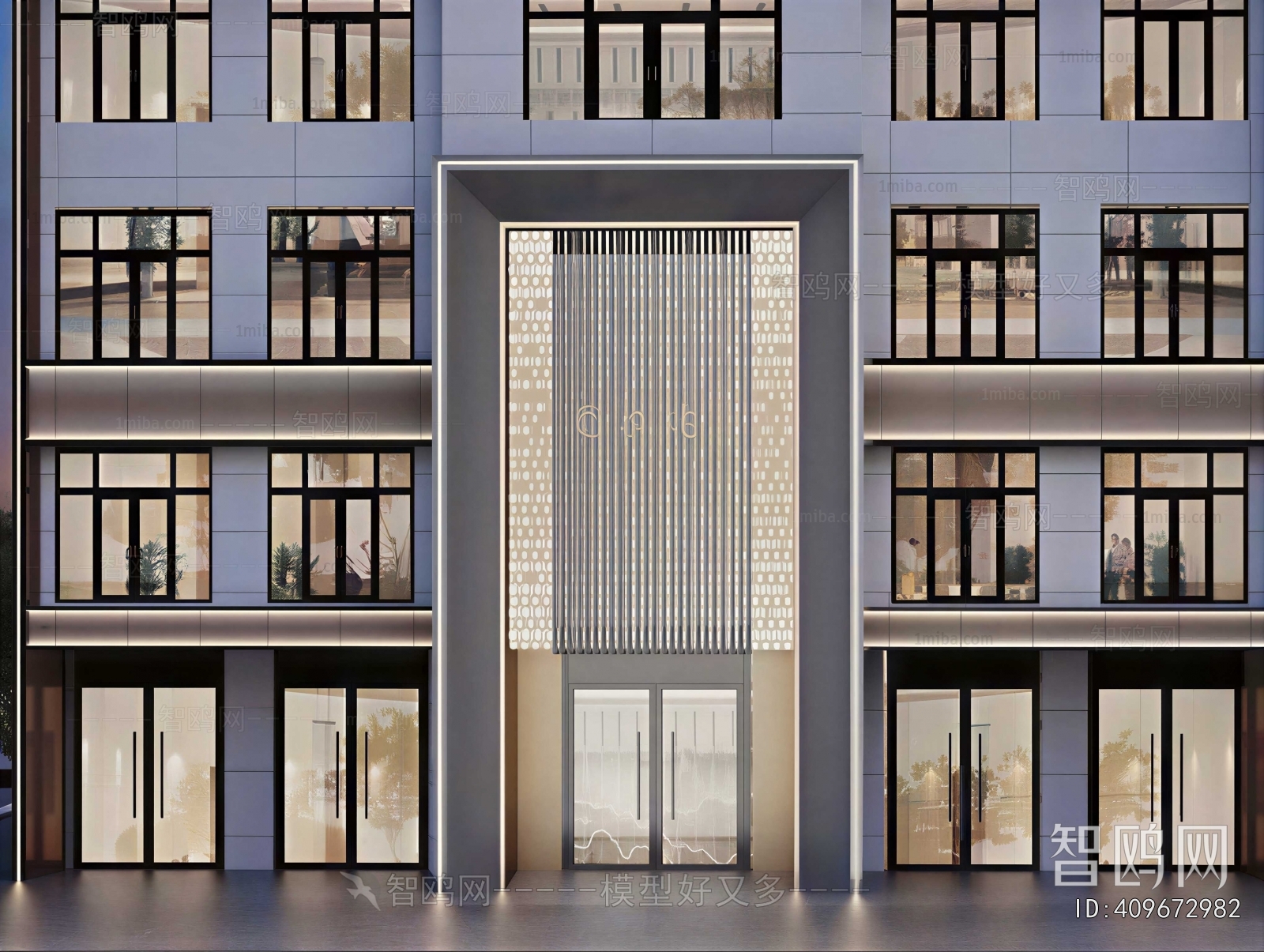 New Chinese Style Facade Element