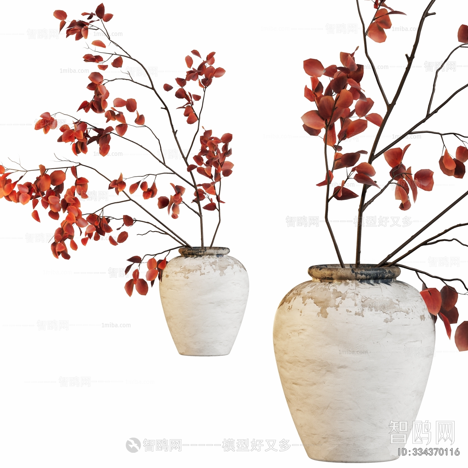 Modern Wabi-sabi Style Dried Branch