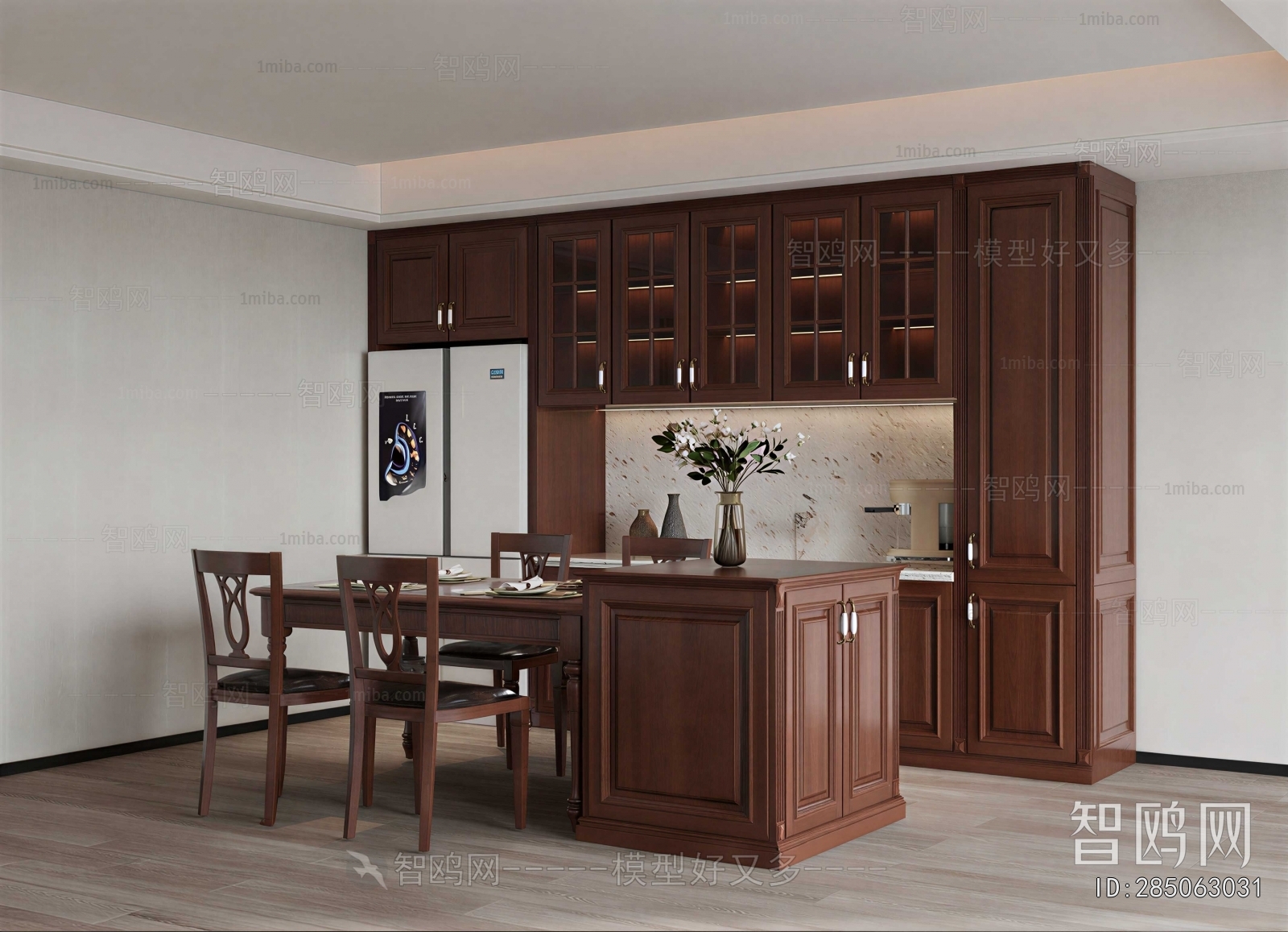 New Chinese Style Dining Room