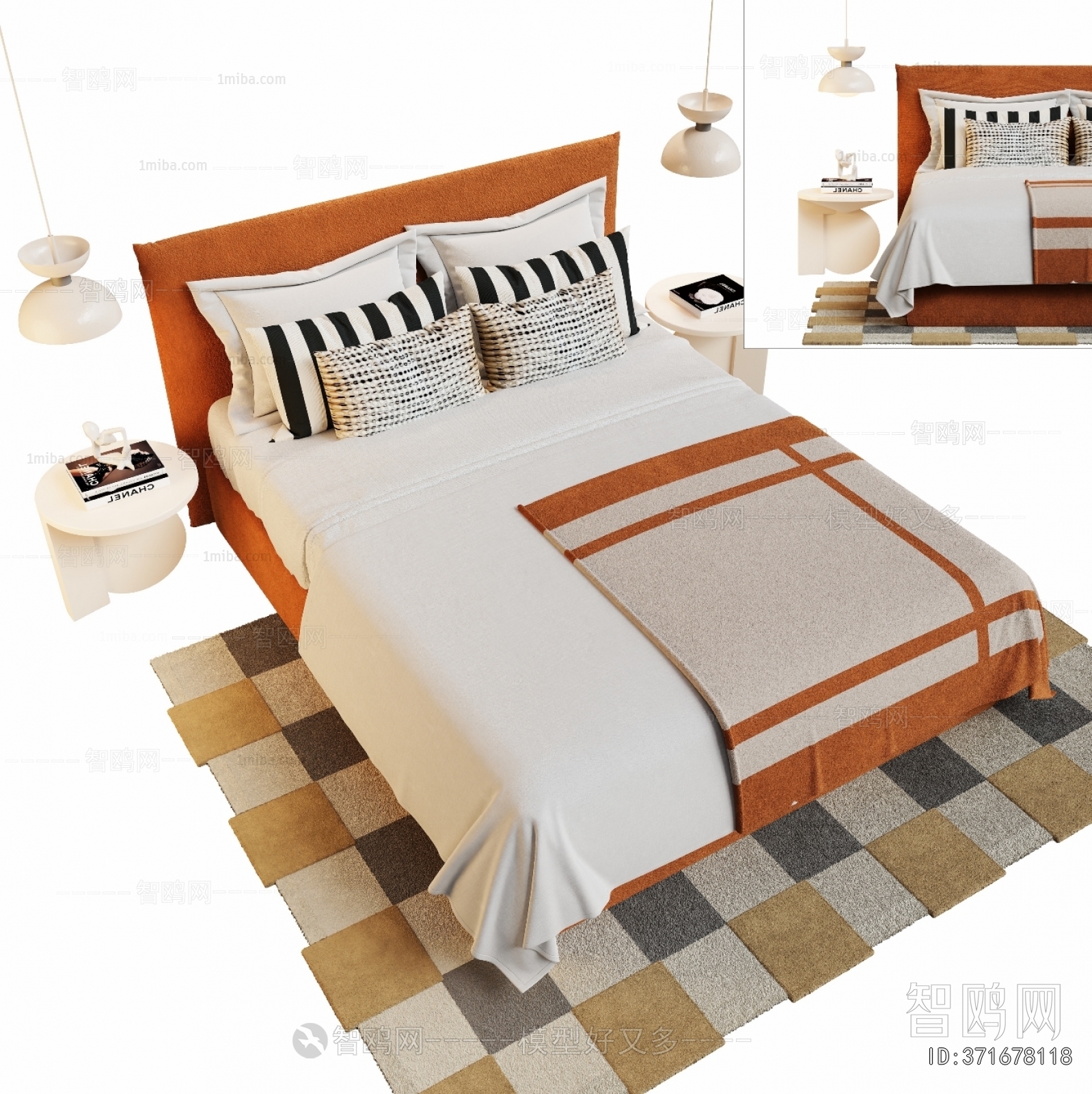Modern Double Bed