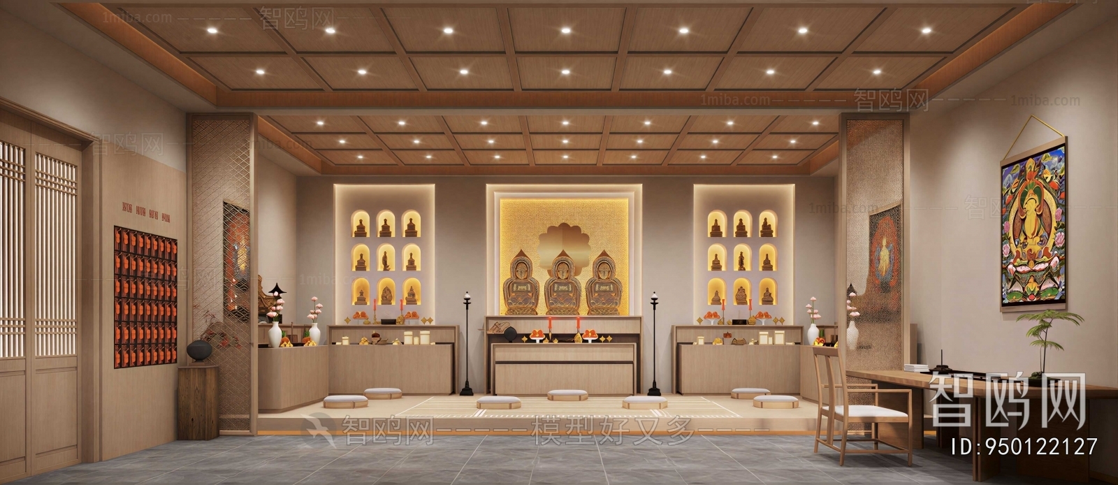 New Chinese Style Buddhist Temples