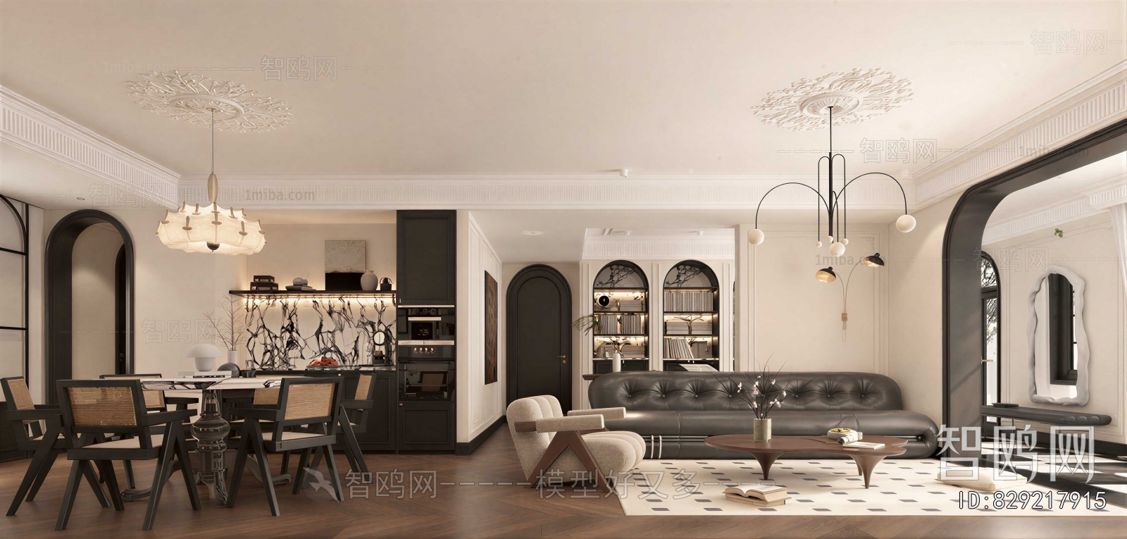 French Style A Living Room