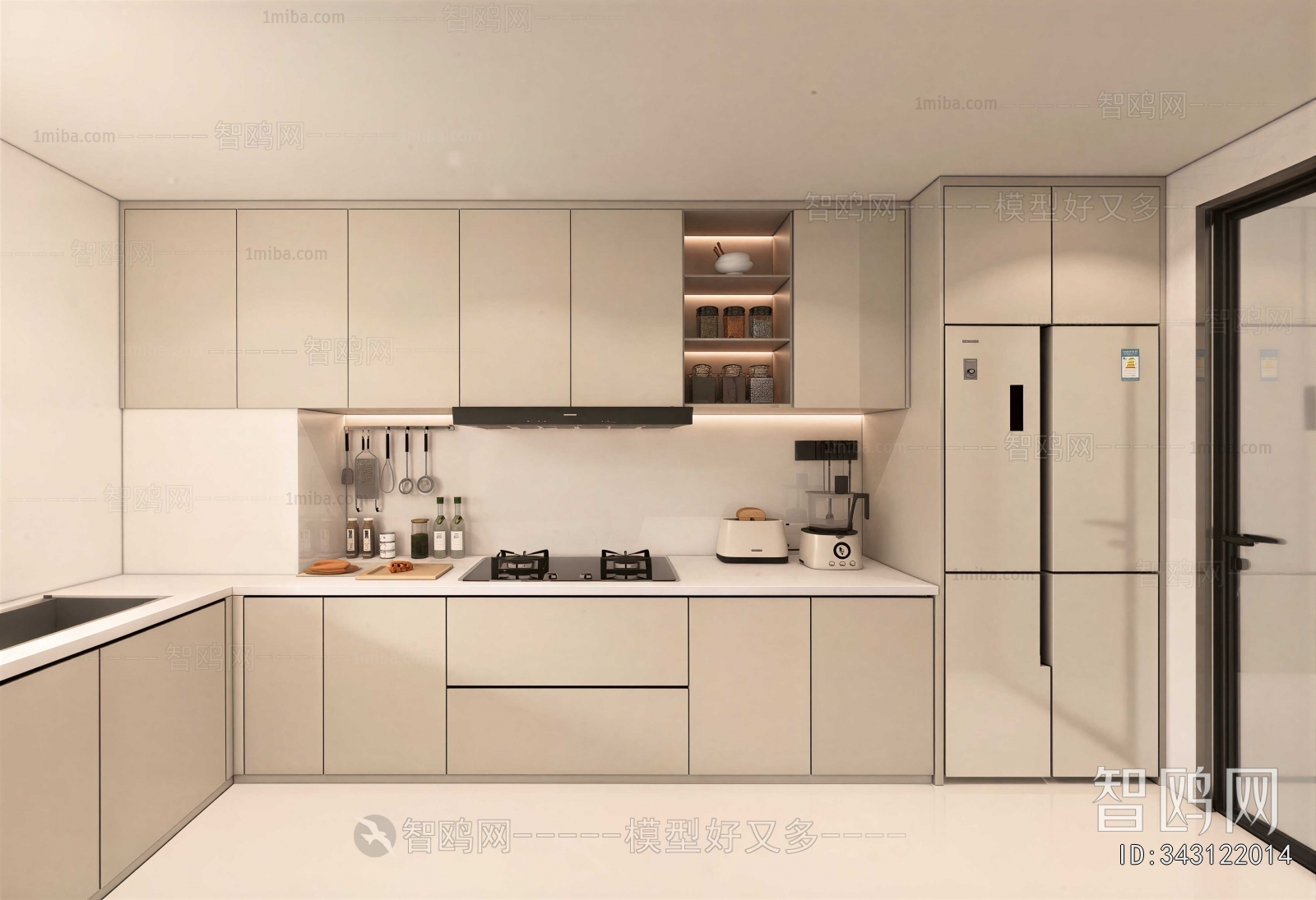 Modern The Kitchen