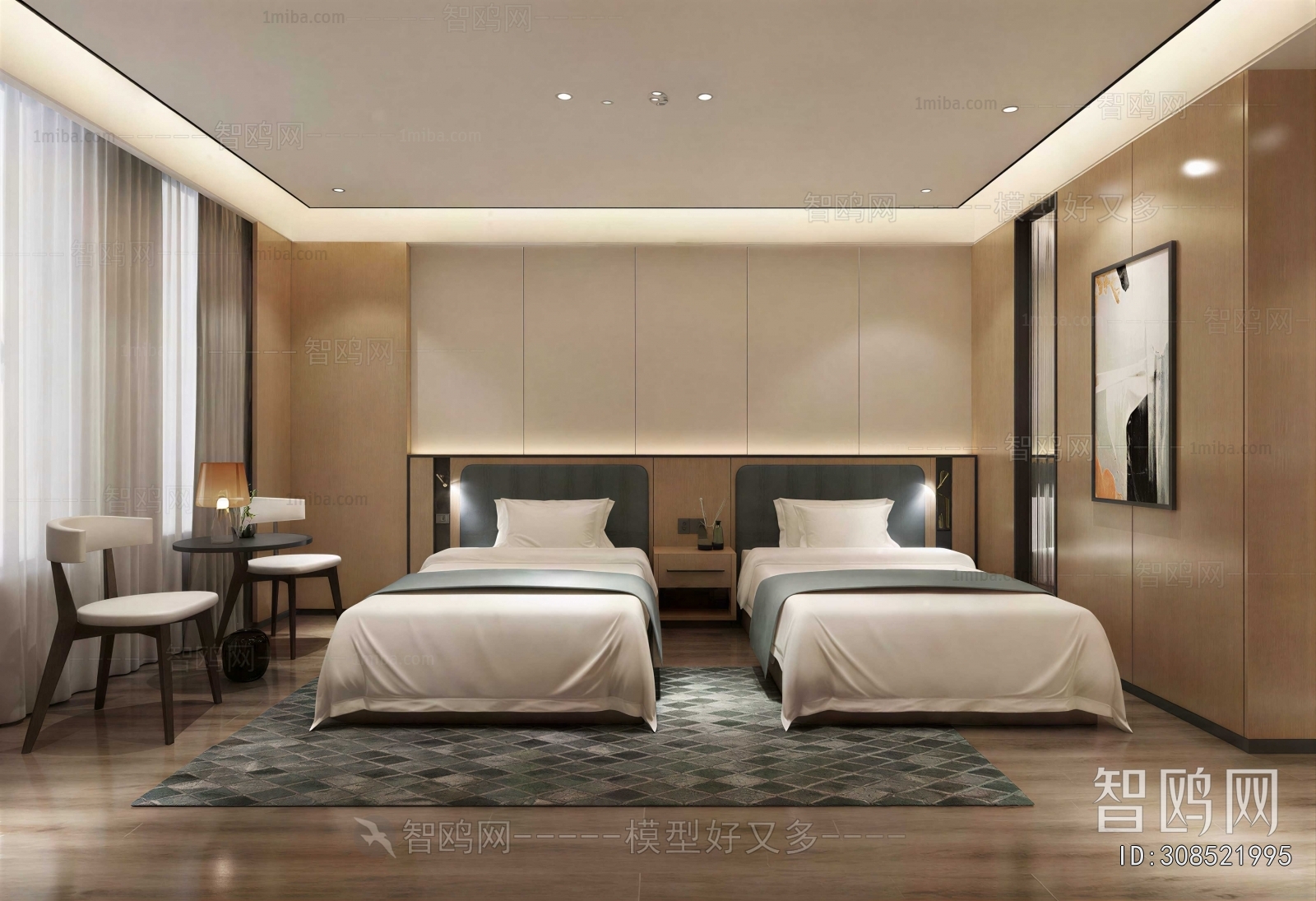 New Chinese Style Guest Room