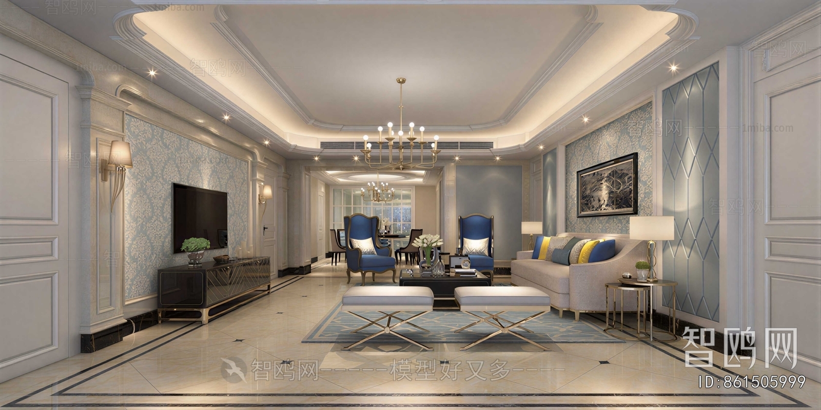 European Style A Living Room