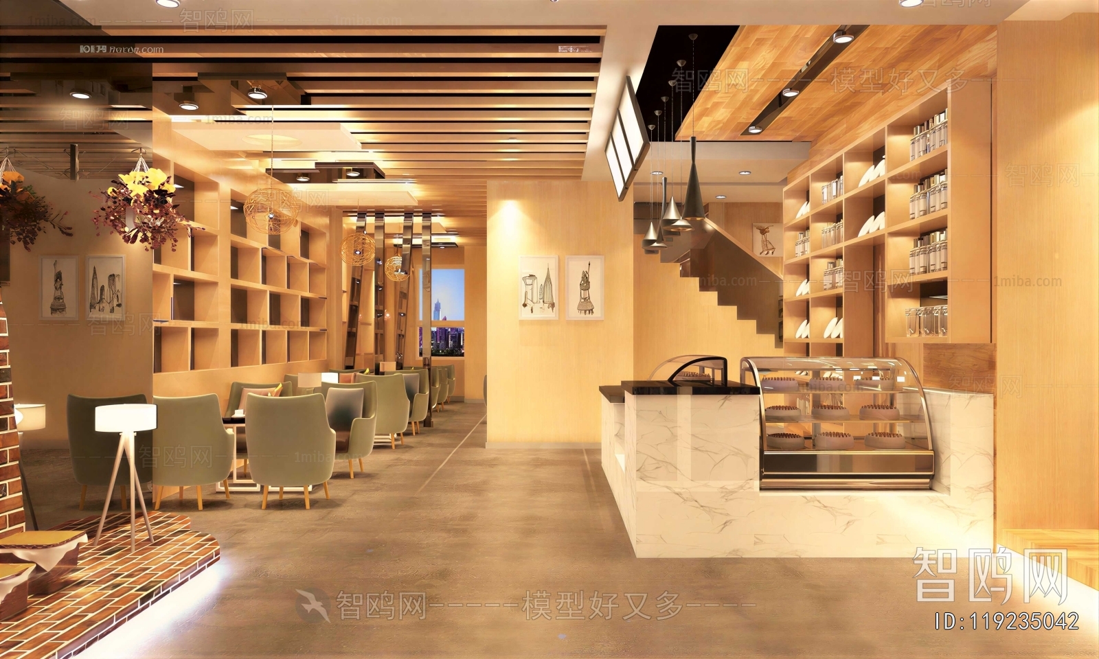 Modern Cafe