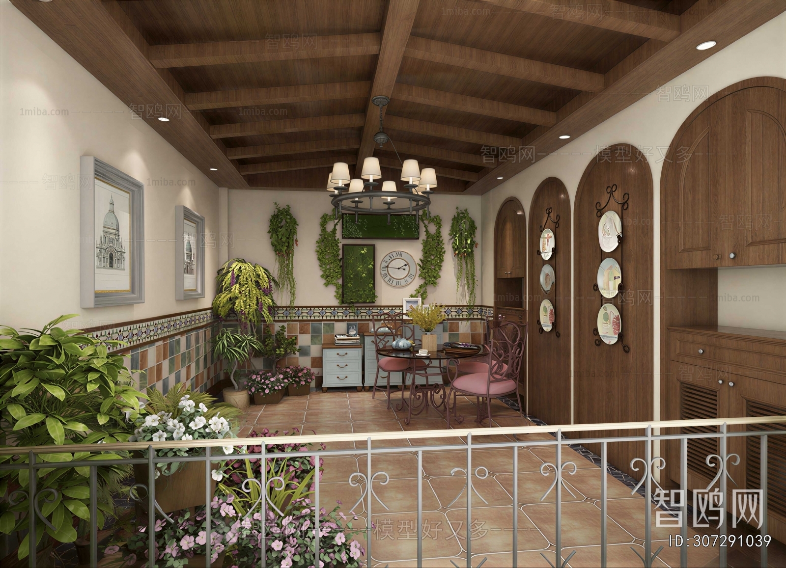 American Style Leisure Balcony