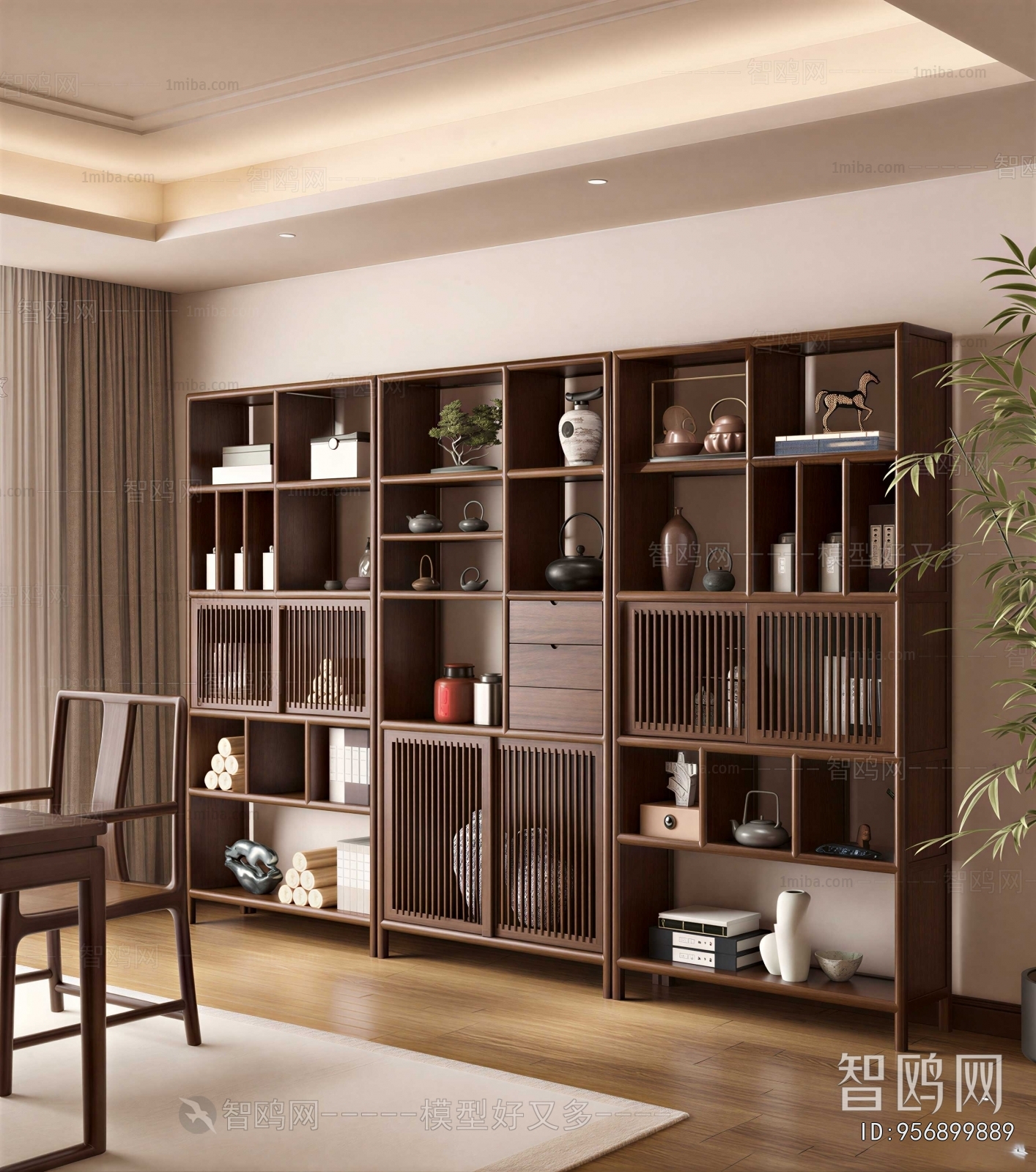 New Chinese Style Antique Rack