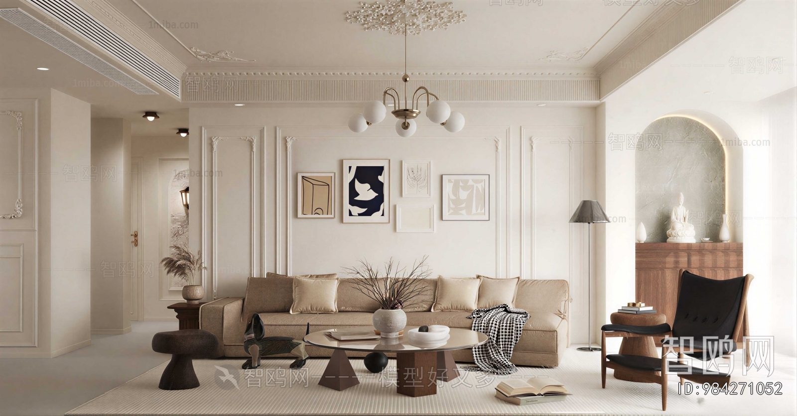 French Style A Living Room