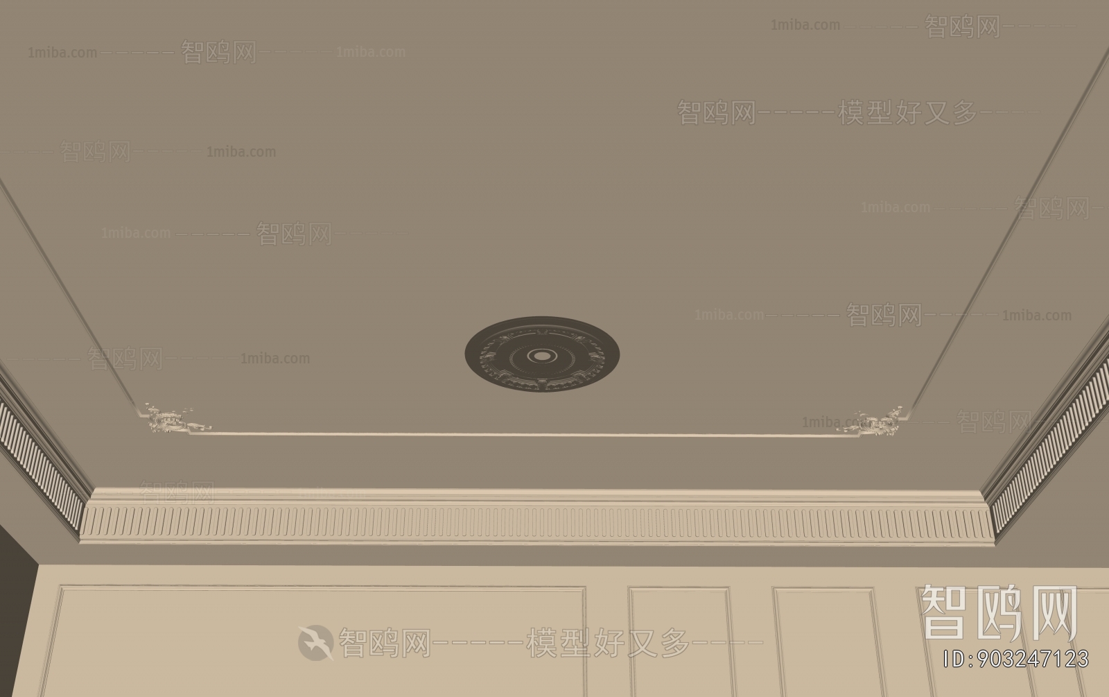 Modern French Style Suspended Ceiling