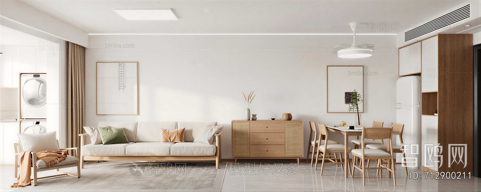 Nordic Style A Living Room