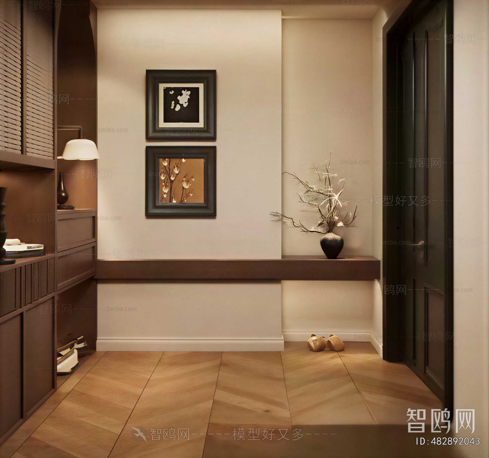 New Chinese Style Hallway