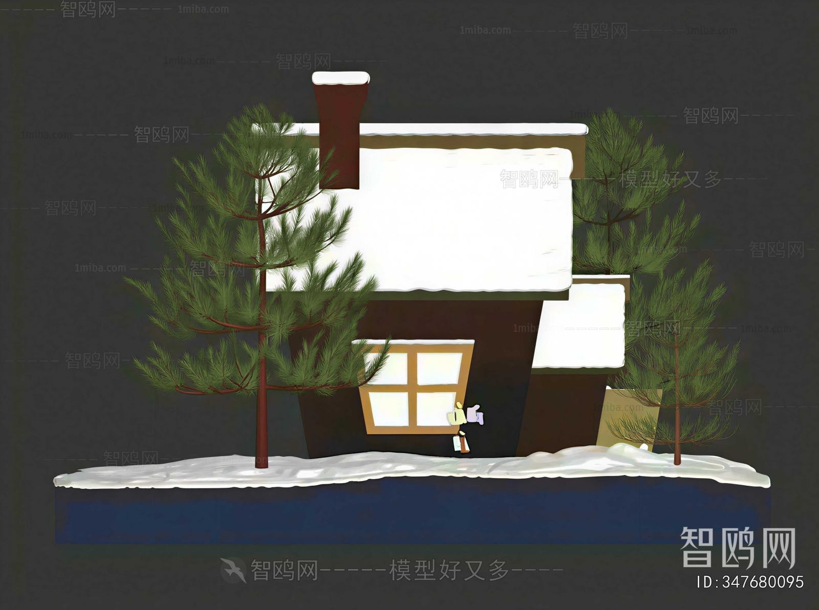Modern Cartoon House