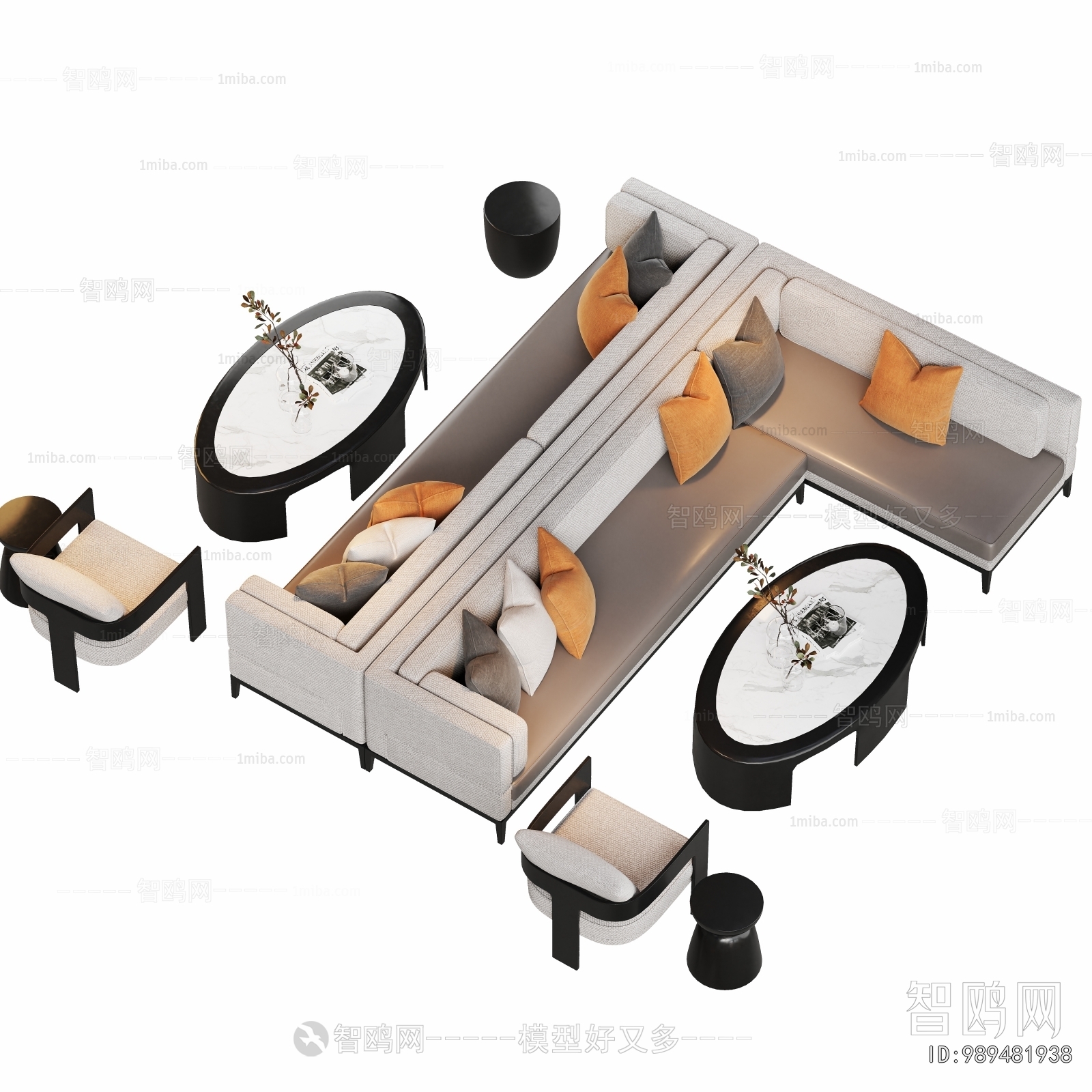 Modern Card Seat Sofa