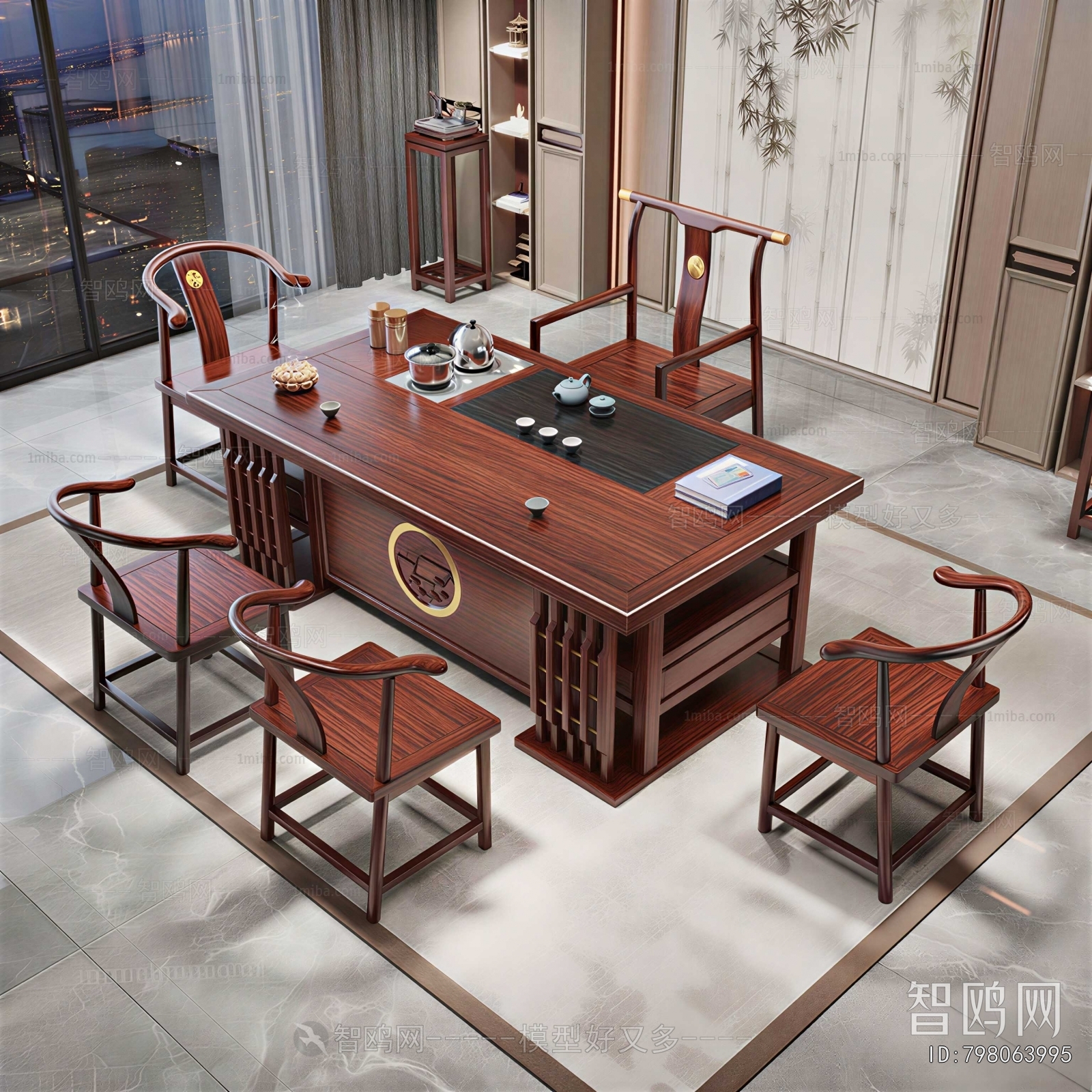 New Chinese Style Tea Tables And Chairs