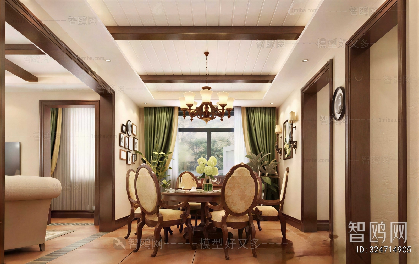 American Style Dining Room