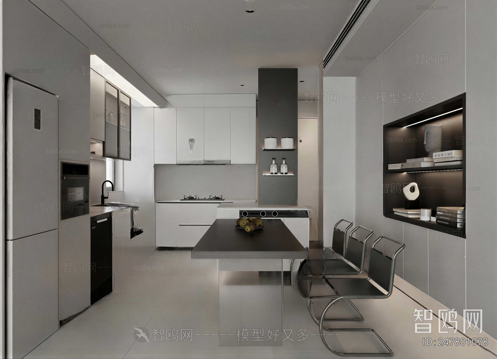 Modern Open Kitchen