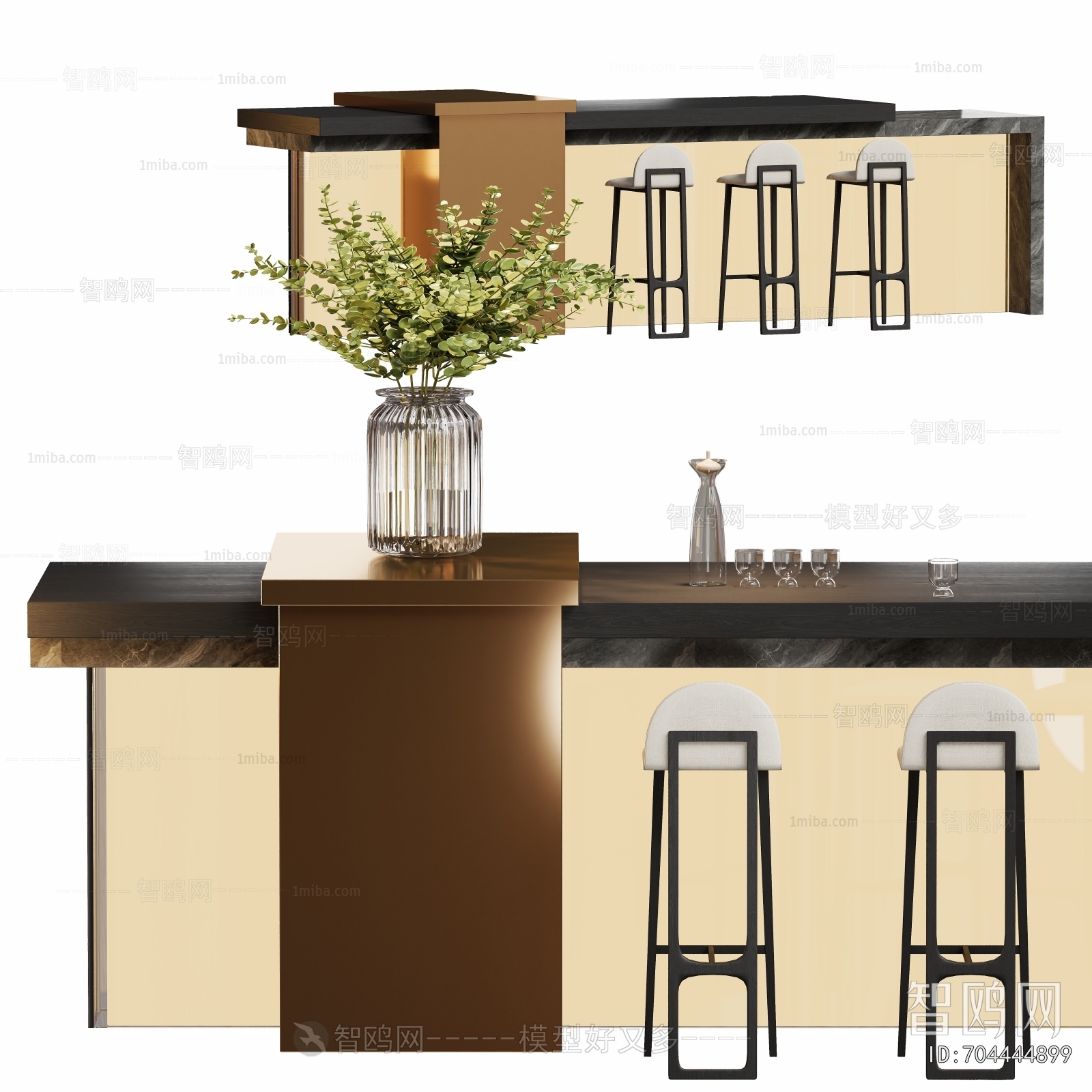 Modern Counter Bar