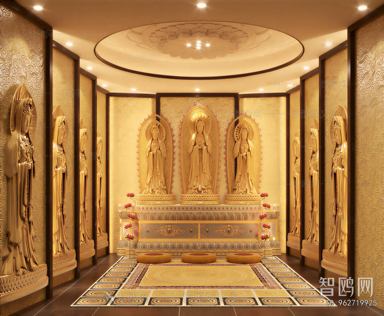 New Chinese Style Temple