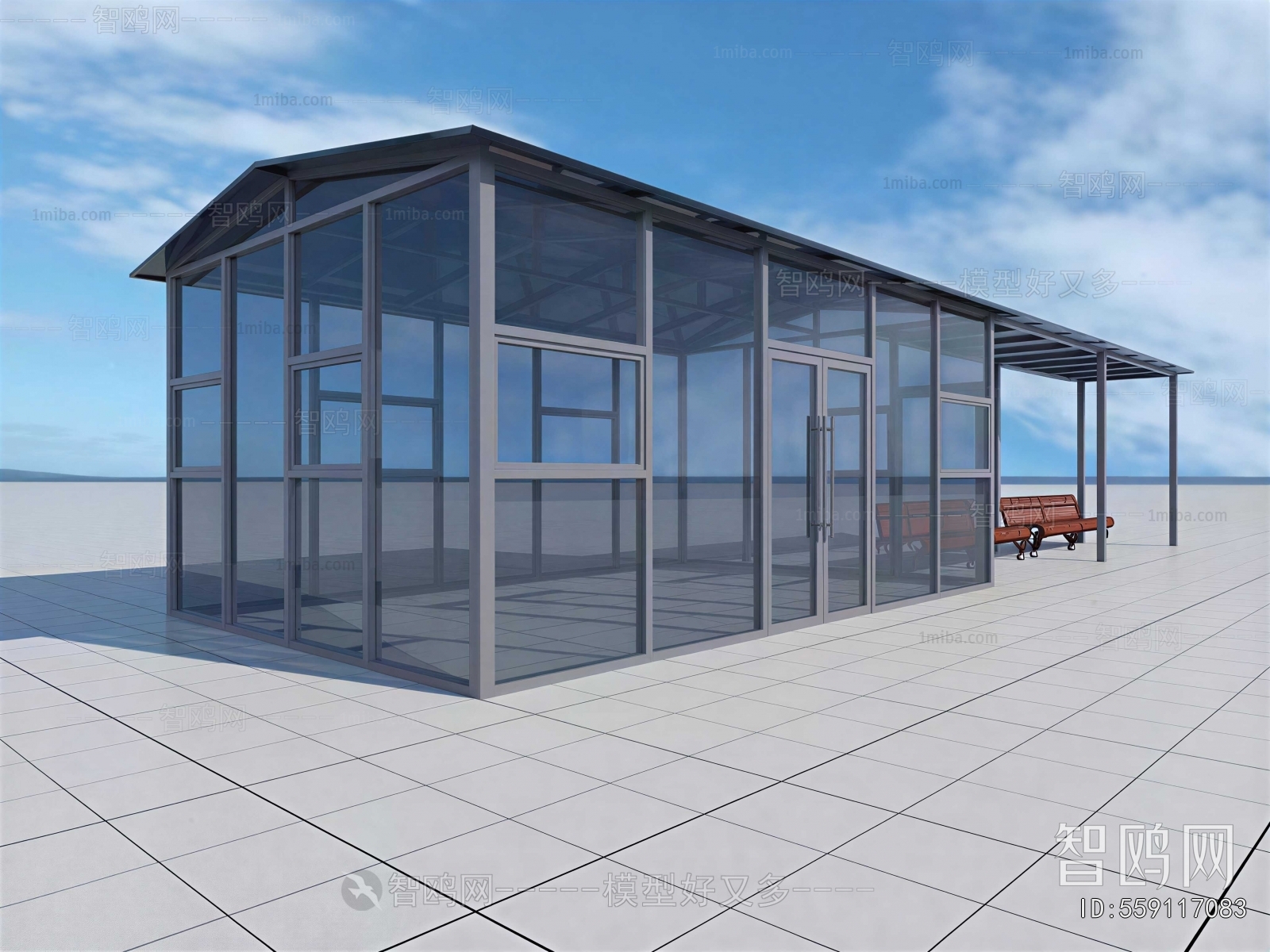 Modern Glass Sunshine Room