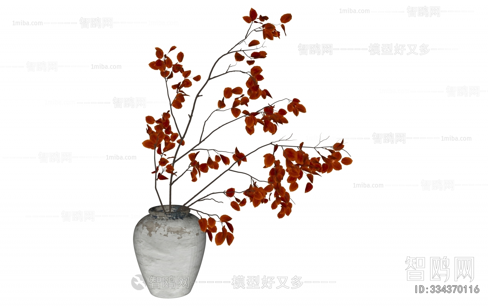 Modern Wabi-sabi Style Dried Branch