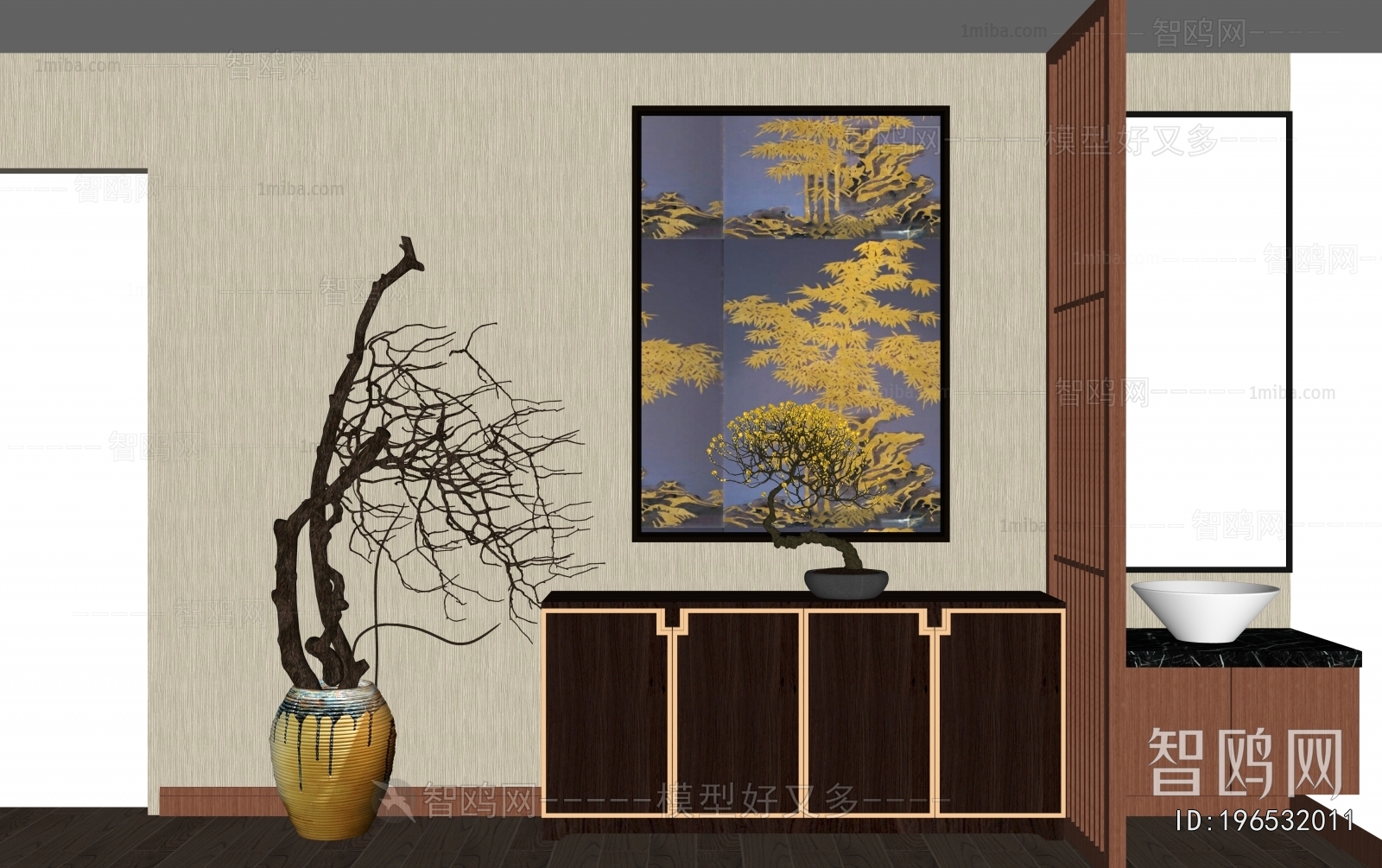 New Chinese Style Hallway