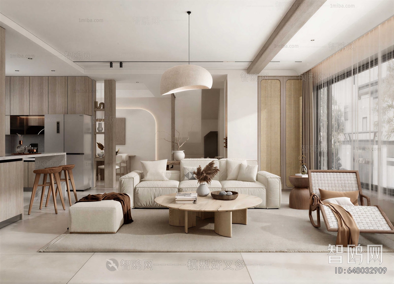 Nordic Style A Living Room