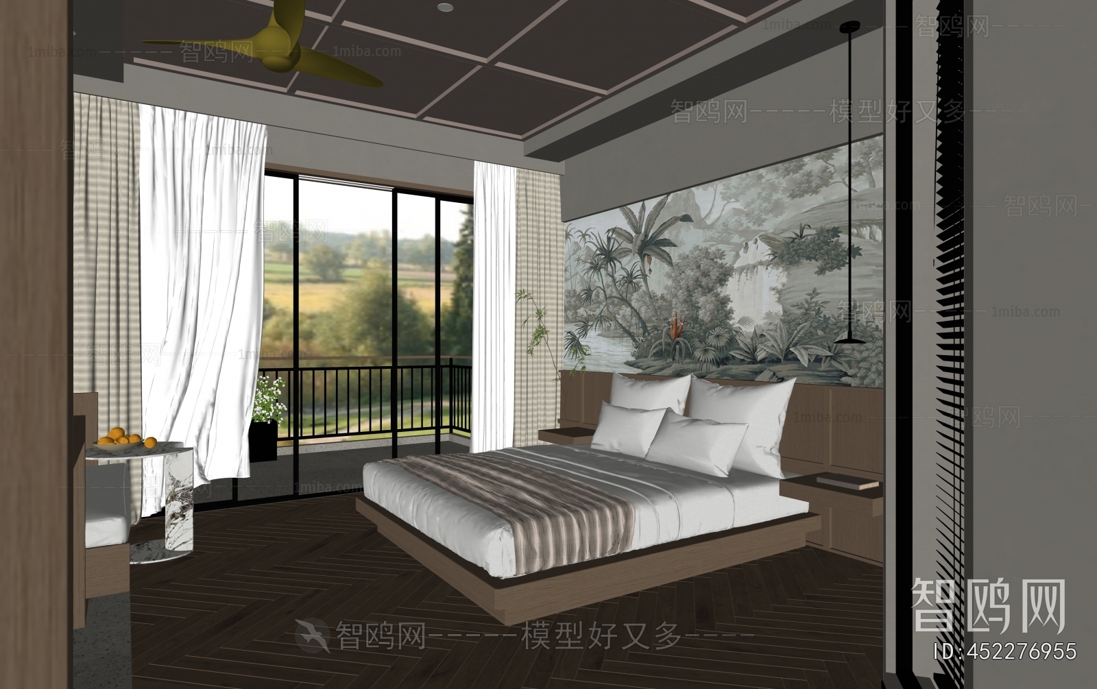 Modern Guest Room
