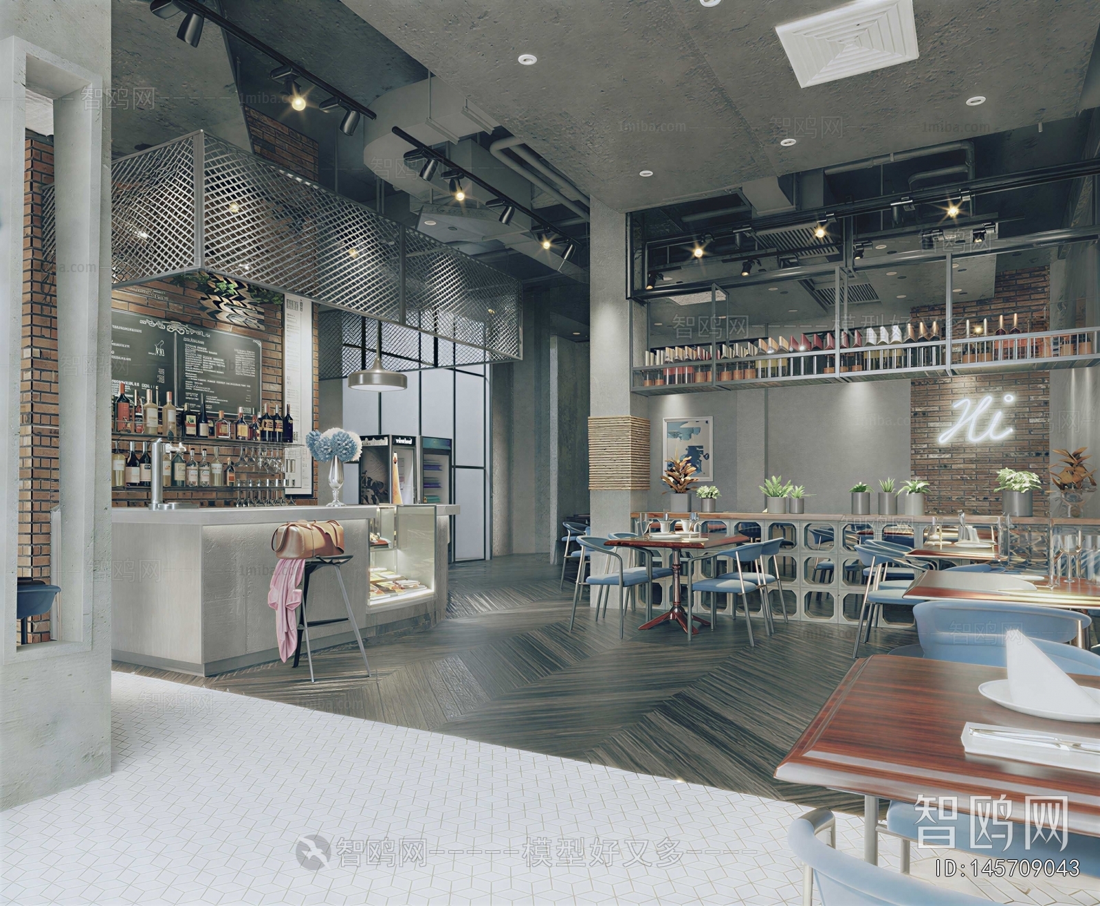 Industrial Style Restaurant