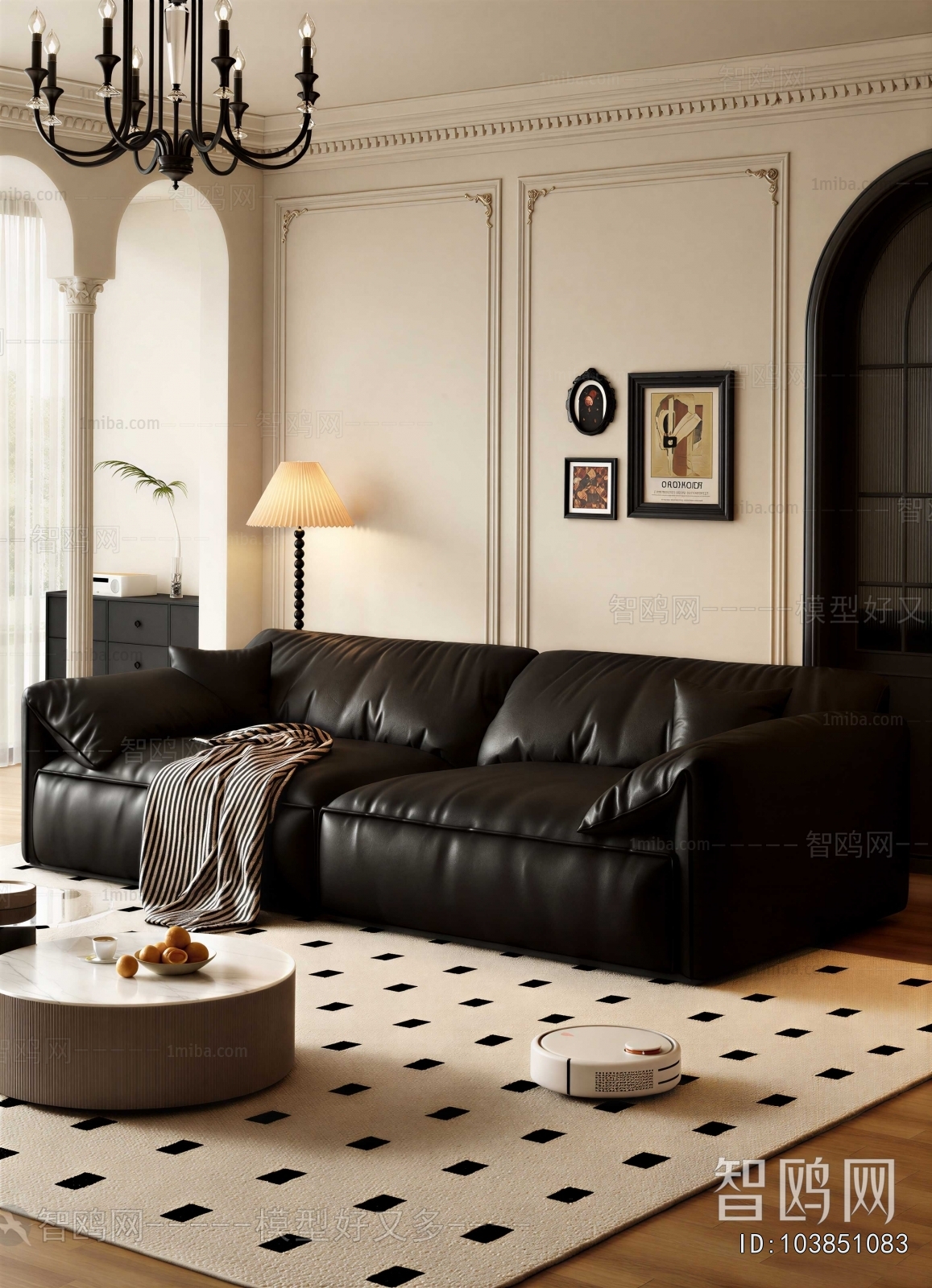 French Style A Living Room