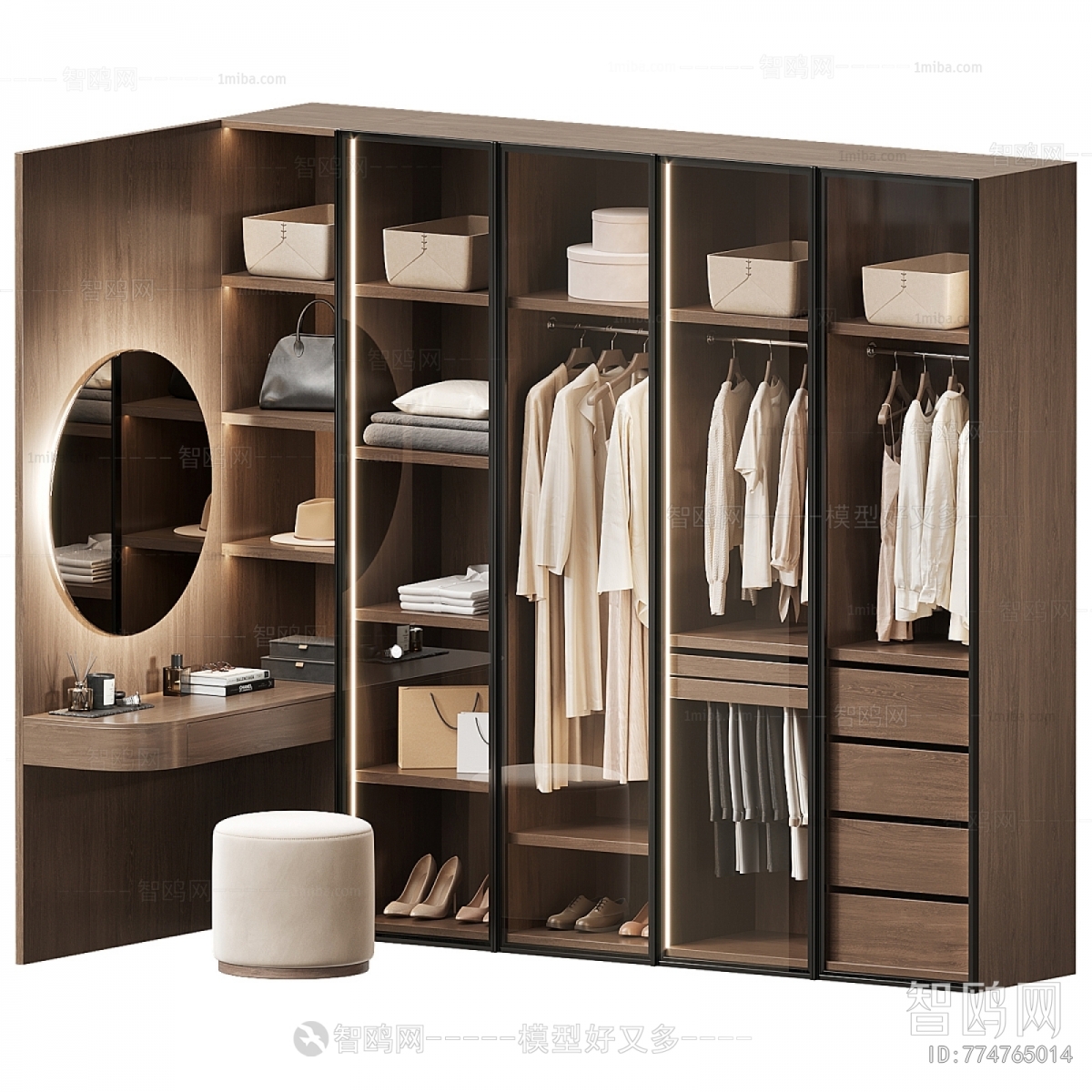 Modern The Wardrobe