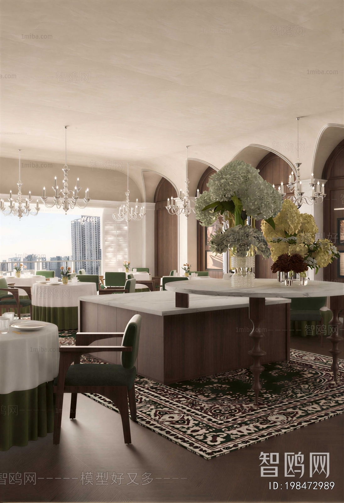 Simple European Style Restaurant