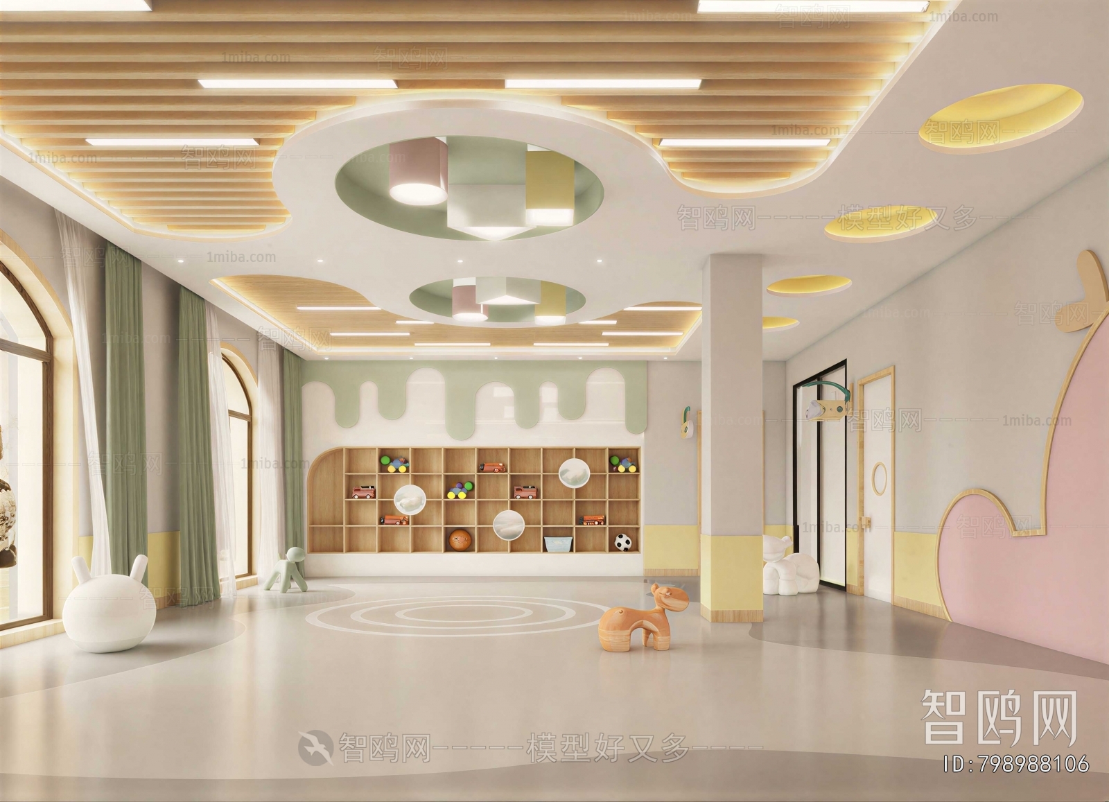 Modern Children's Playroom
