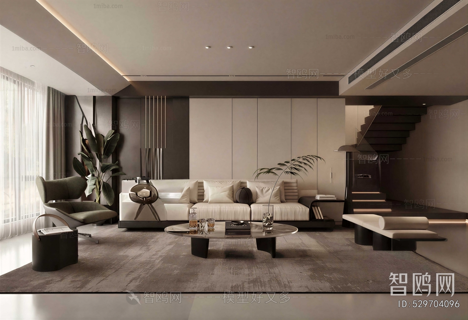 Modern A Living Room