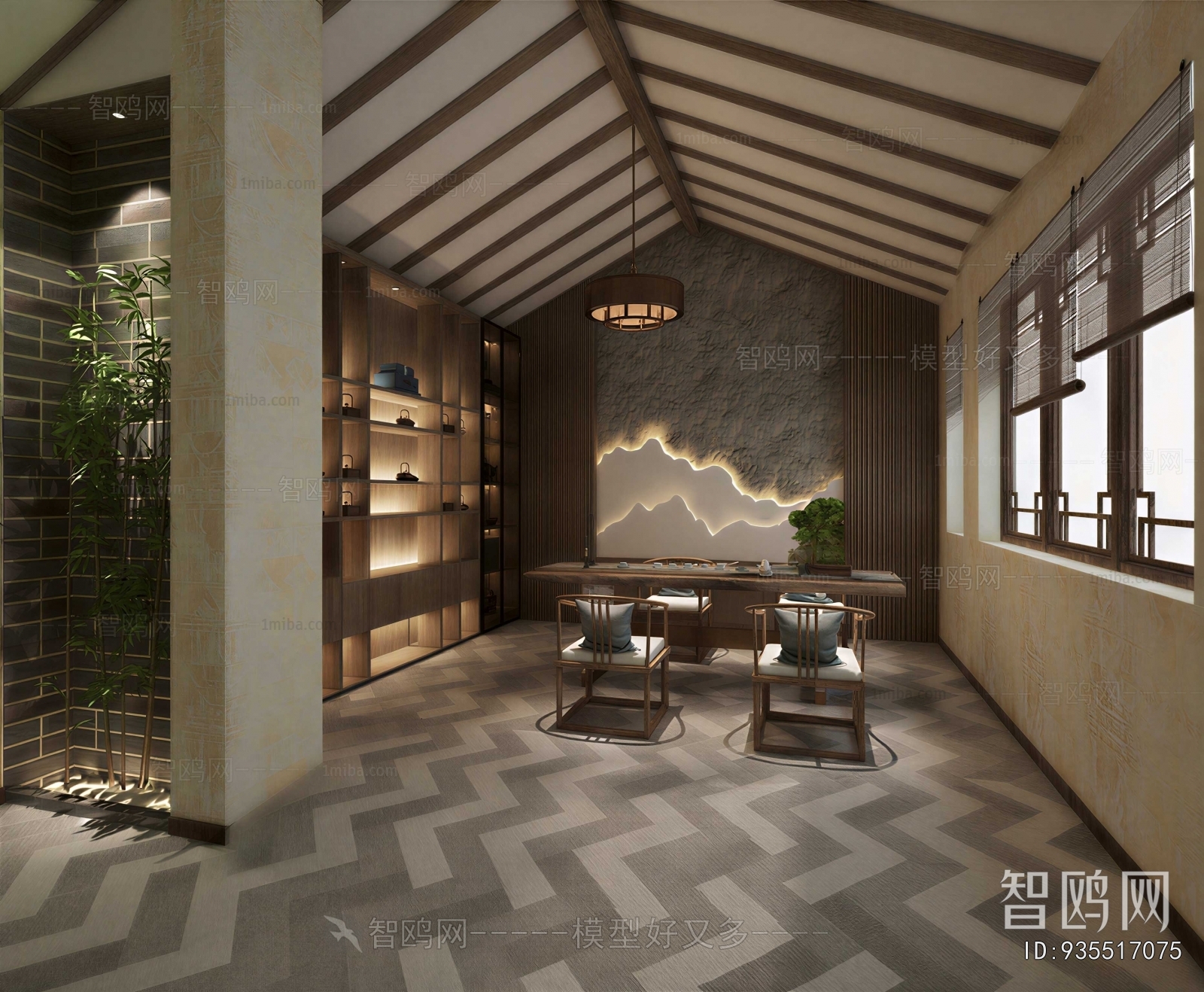 New Chinese Style Tea House