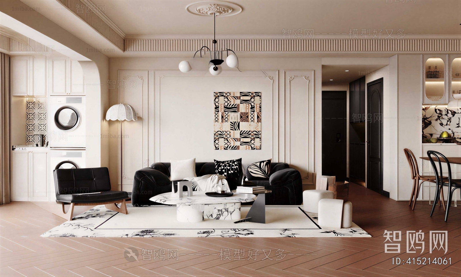 French Style A Living Room