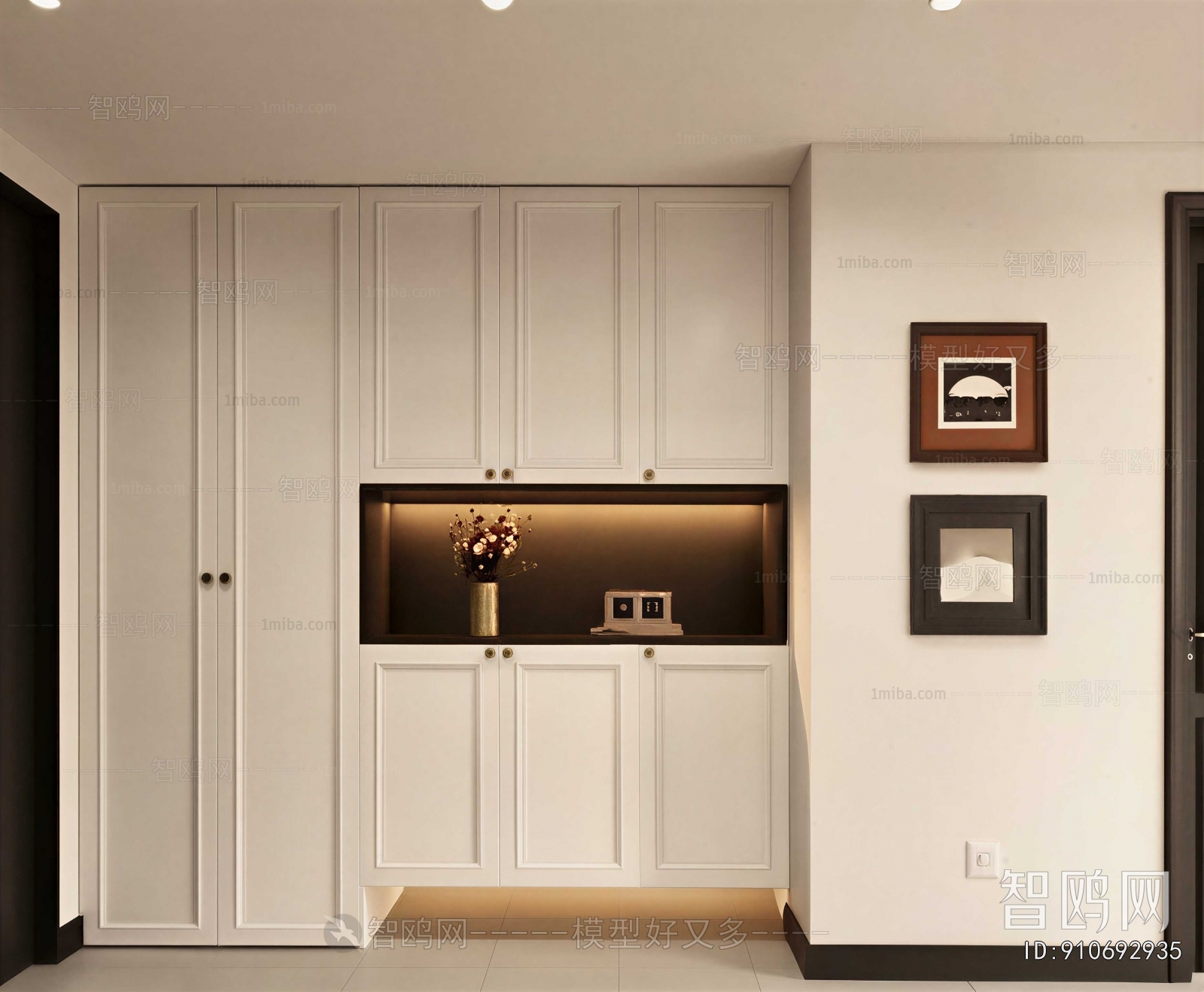 Modern Shoe Cabinet